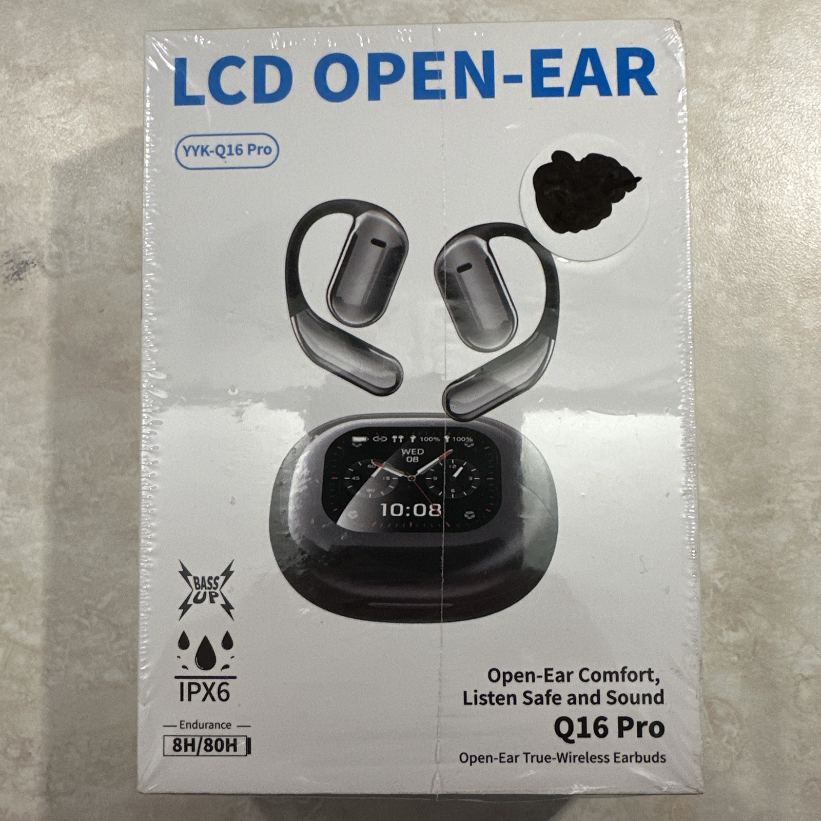 Q16 Pro Al Smart Noise Cancelling Bluetooth Wireless Earbuds New