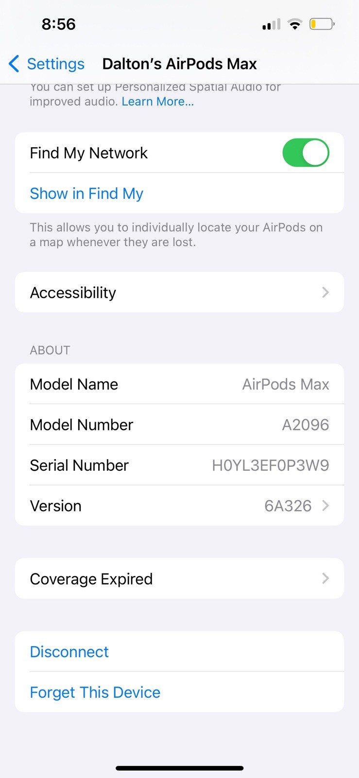 Apple AirPods Max A2096 1st Gen w/ Smart Case