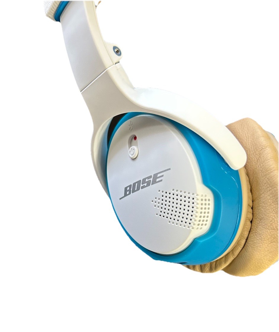 Bose Soundlink On-ear Headphones with Aux and Case Teal/White