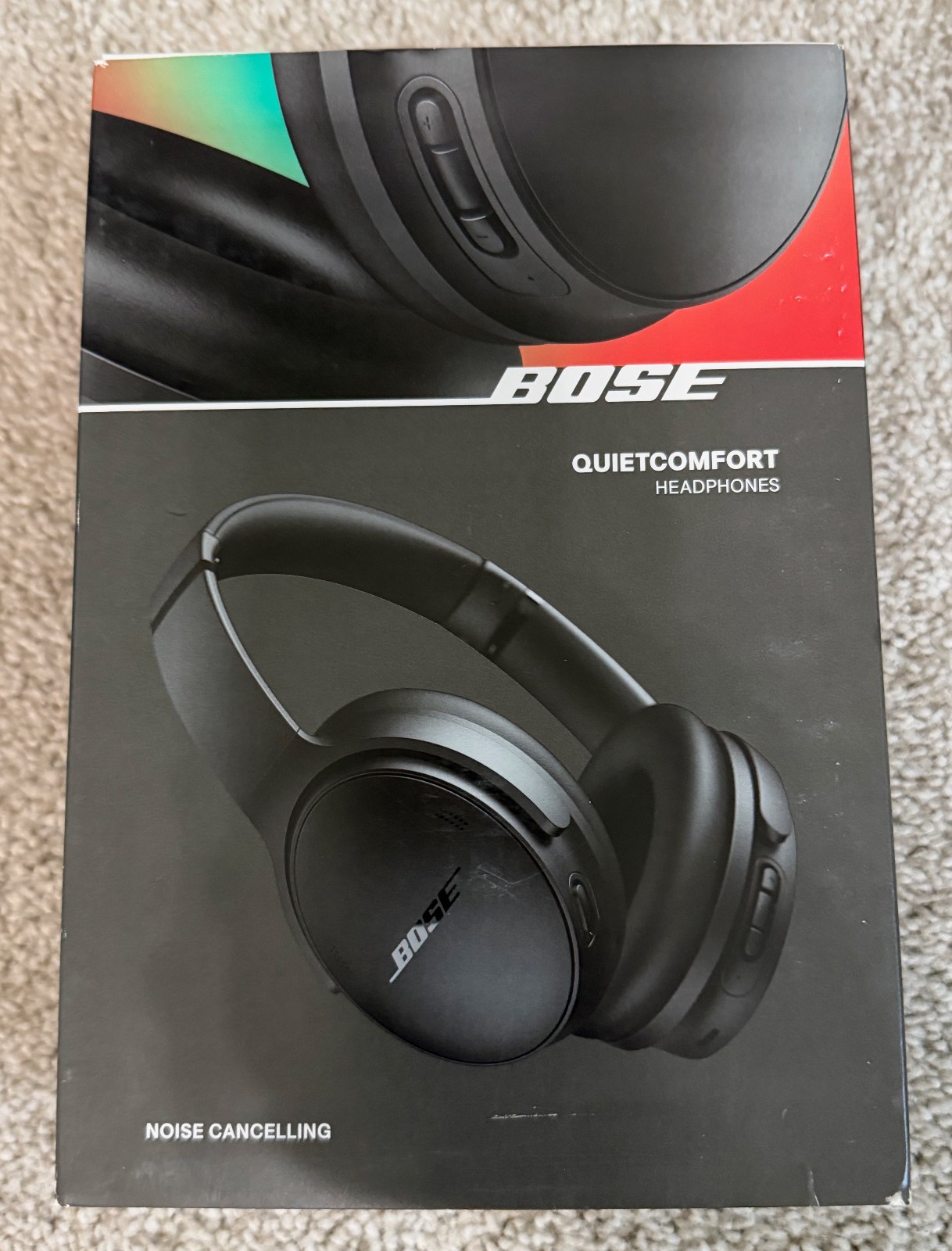 Bose 884367-0100 QuietComfort Wireless Noise Cancelling Over-the-Ear Headphones