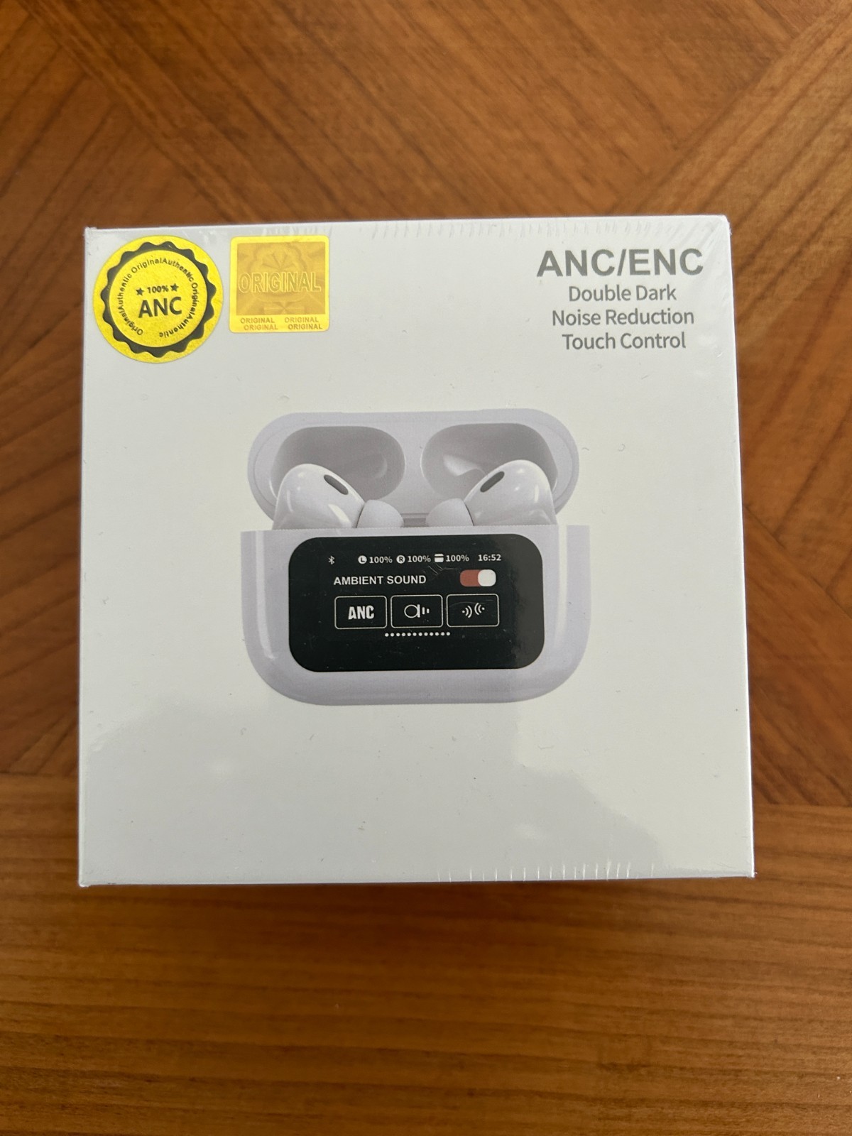 A9 Pro TWS Earbuds with Touch Screen Display Charging Case – ANC