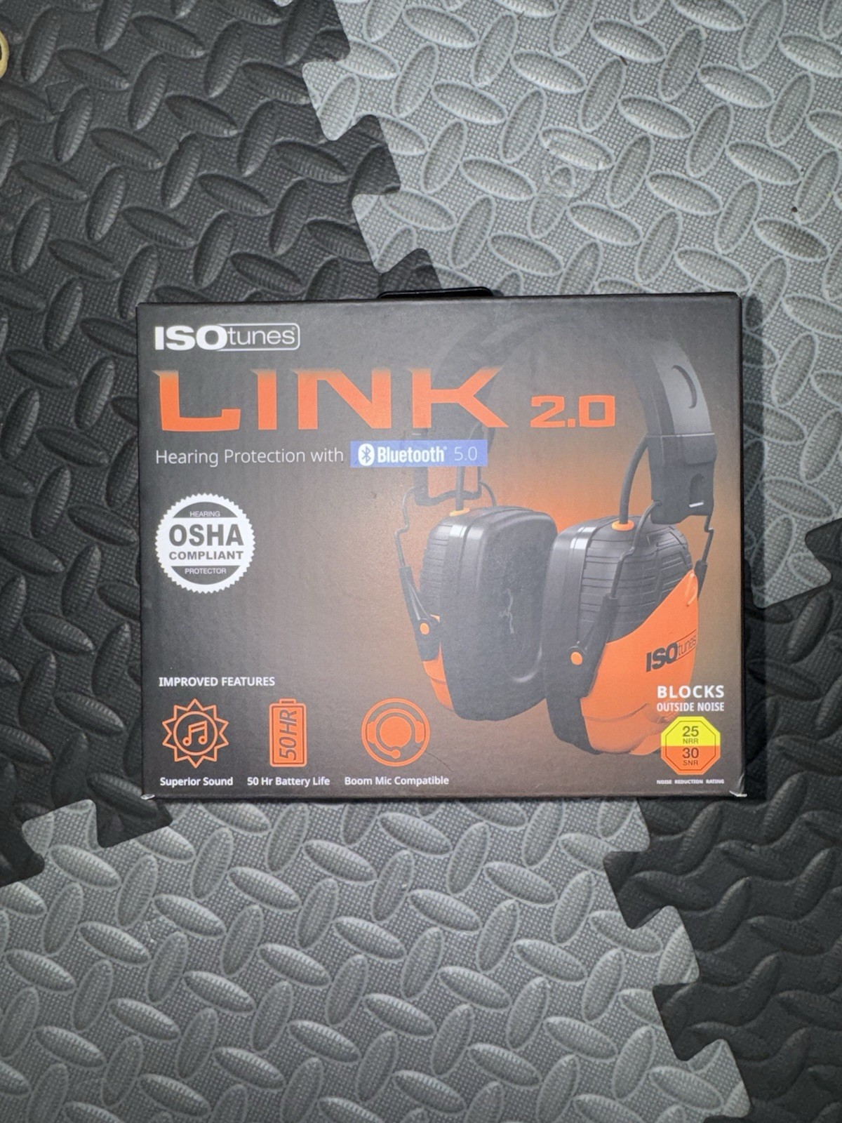 ISOtunes LINK Bluetooth Earmuff – Ear Protection Headphones for Work