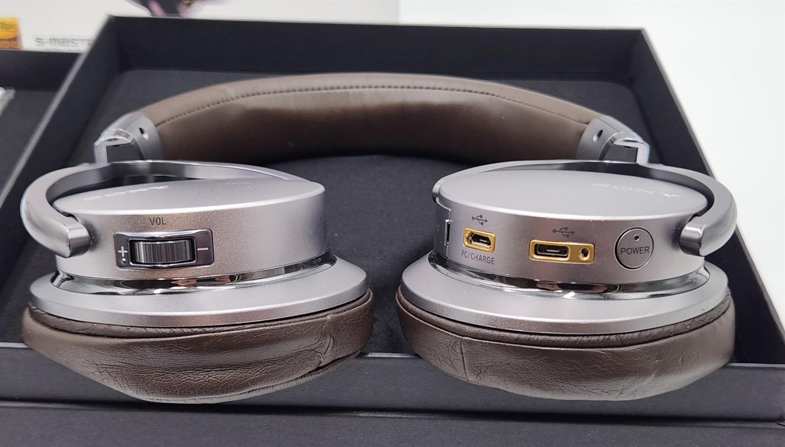 Sony MDR-1ADAC Hi-Res USB Stereo Headphones with S-Master HX (Brown)