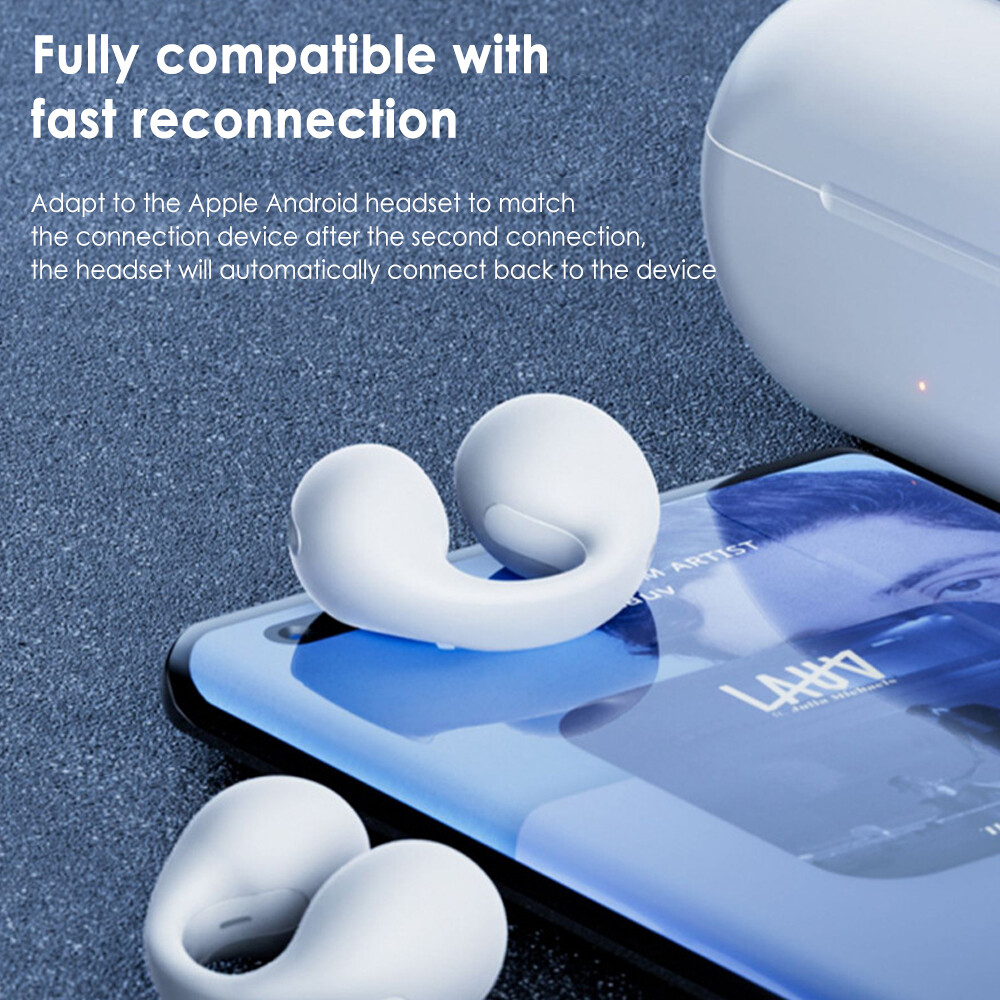 Bone Conduction Bluetooth Earphones – For Running, Cycling & Outdoor Workouts