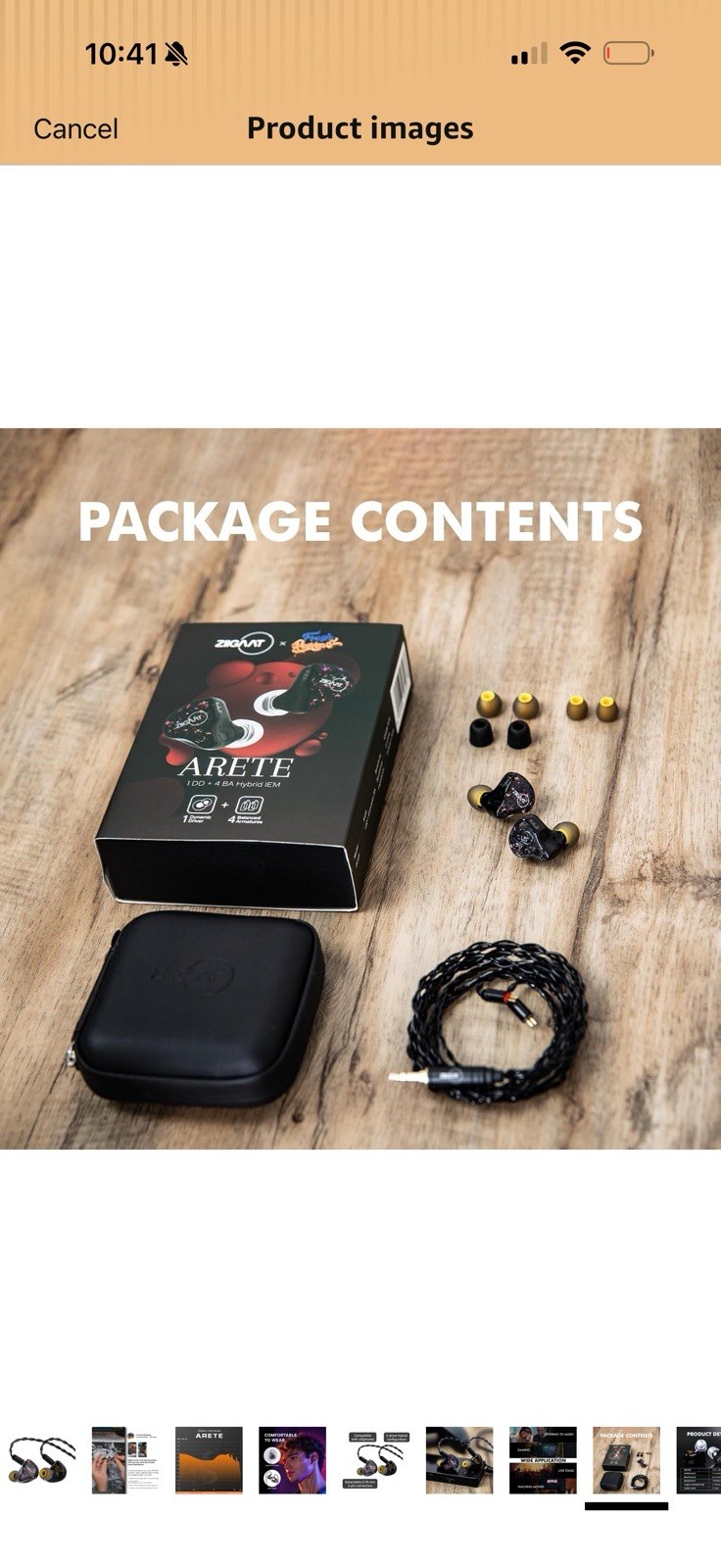 Linsoul ZiiGaat x Fresh Reviews Arete in Ear Monitor, 1DD+4BA Hybrid Earphone
