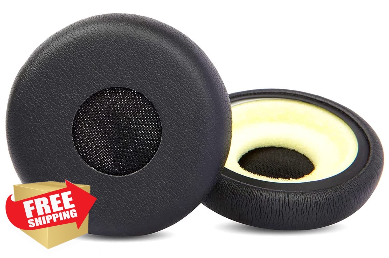 Jabra HSC012 HSC017 HSC018W Earpads Replacement Protein Leather Memory Foam