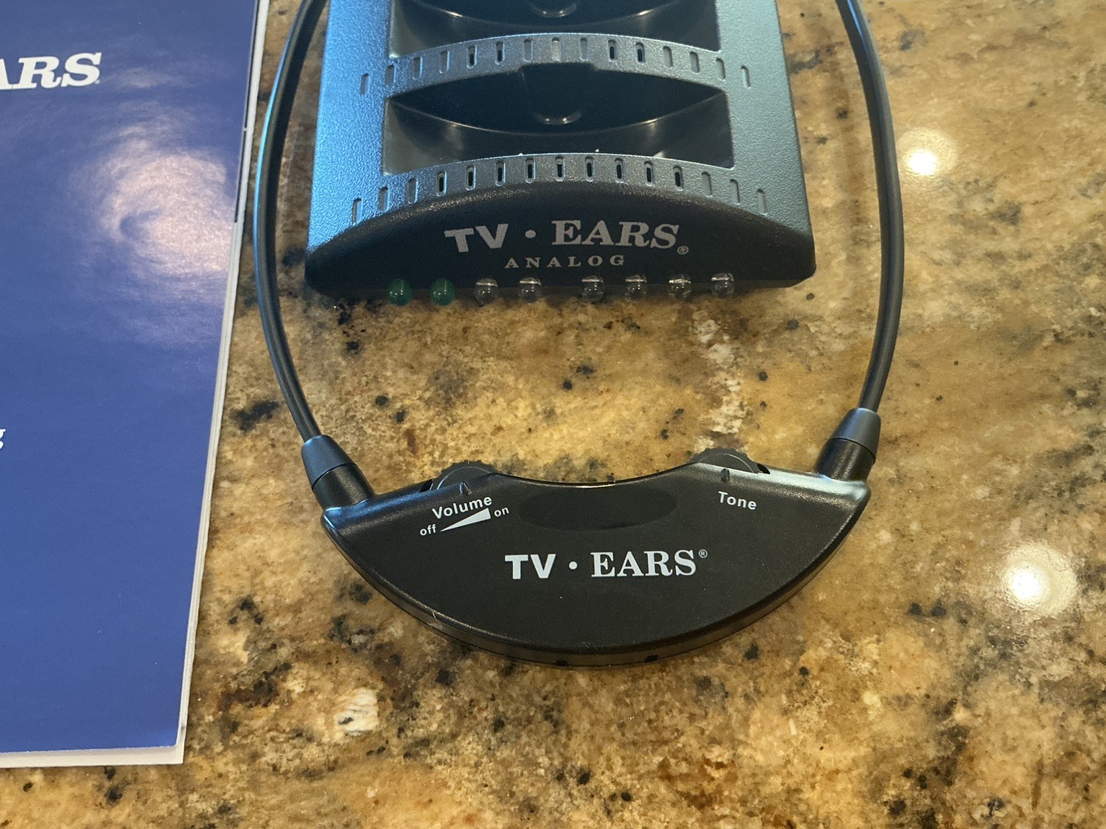 TV Ears 5.0 Analog Wireless Headset System (model 11641)