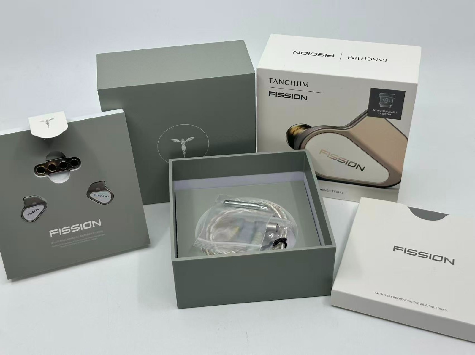 TANCHJIM Fission in-Ear HiFi Earphones, 10mm DMT5 1DD IEM