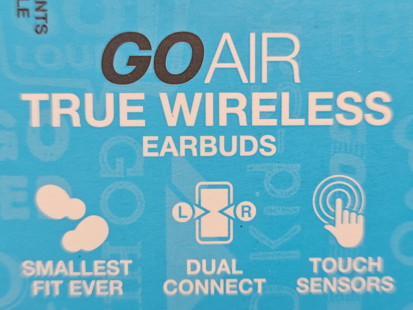 JLAB GoAir True Wireless Earbuds Small Fit Dual Connect Long Life – New & Sealed