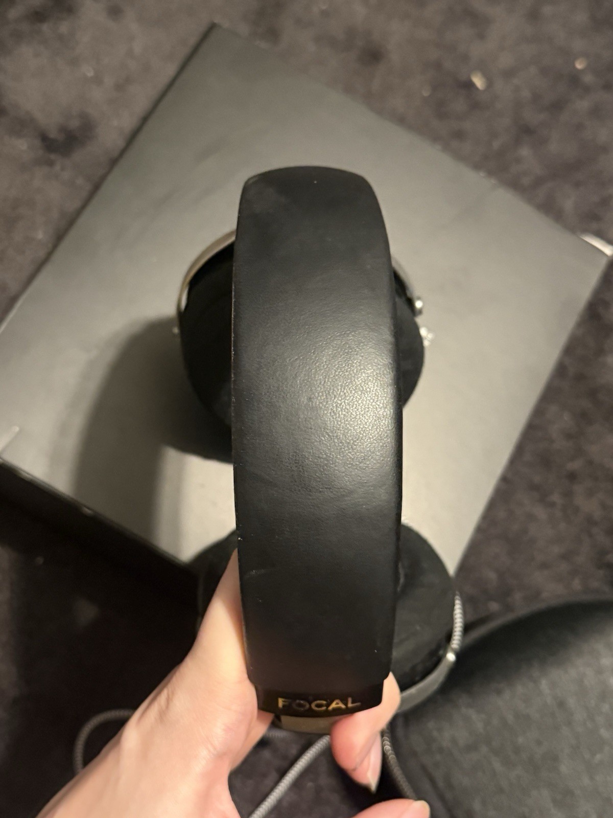 Focal Elegia Closed-Back Over the Ear Wired Headphones – Black