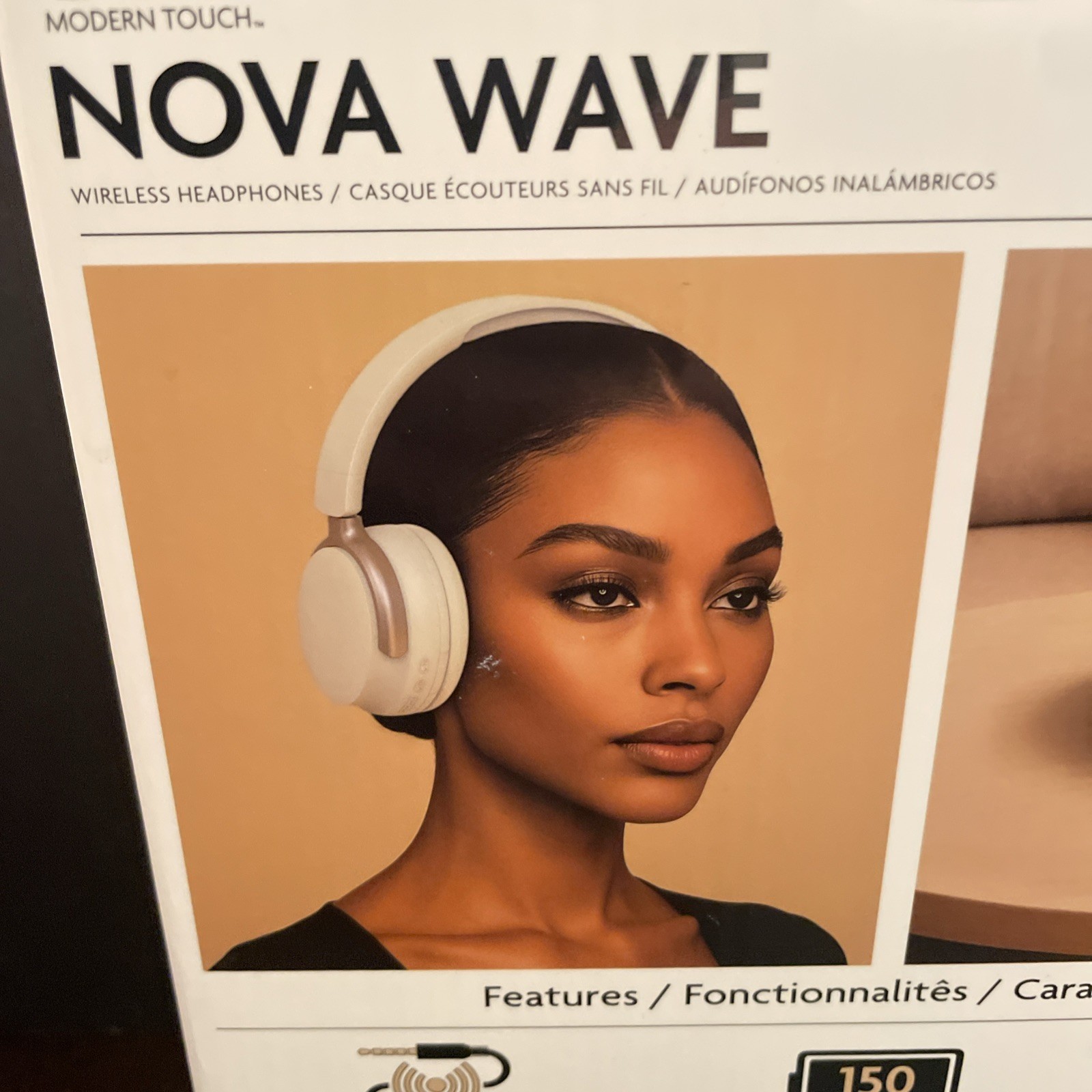 Modern Touch, 2 In 1 Nova Wave Wireless And Wired Headphones