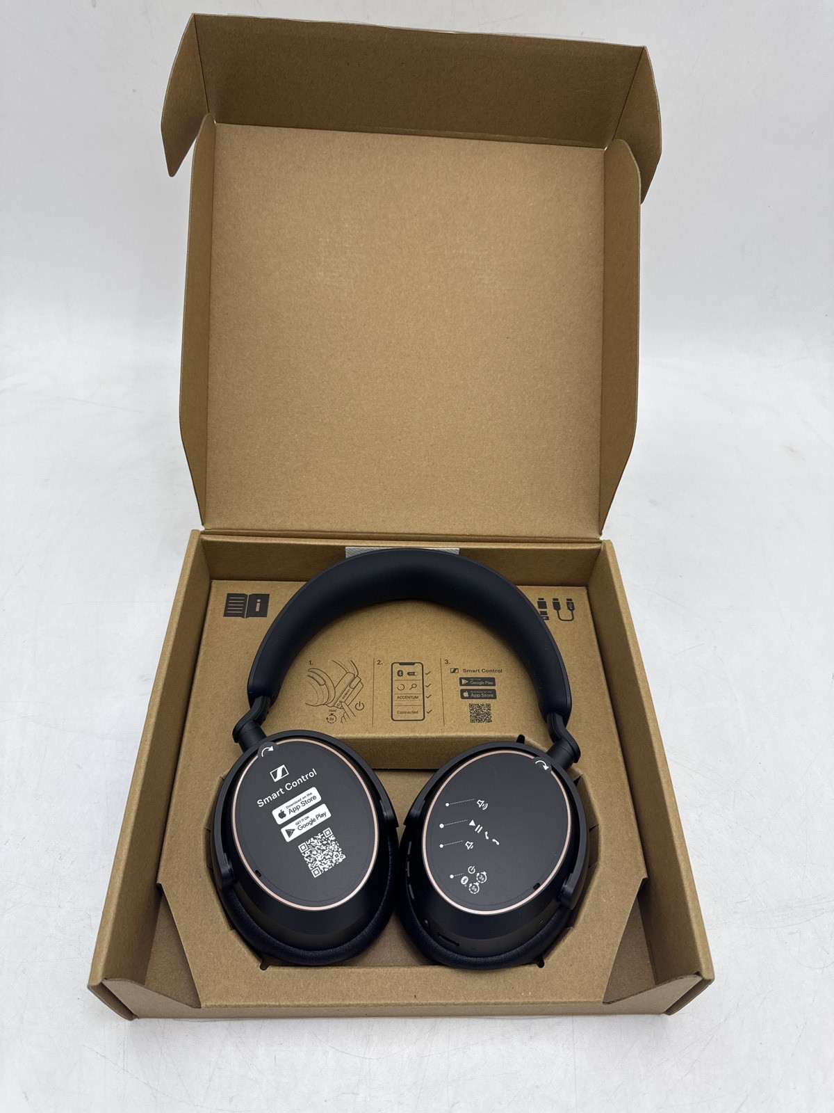 SENNHEISER ACCENTUM WIRELESS BLUETOOTH HEADPHONES – BLACK/COPPER