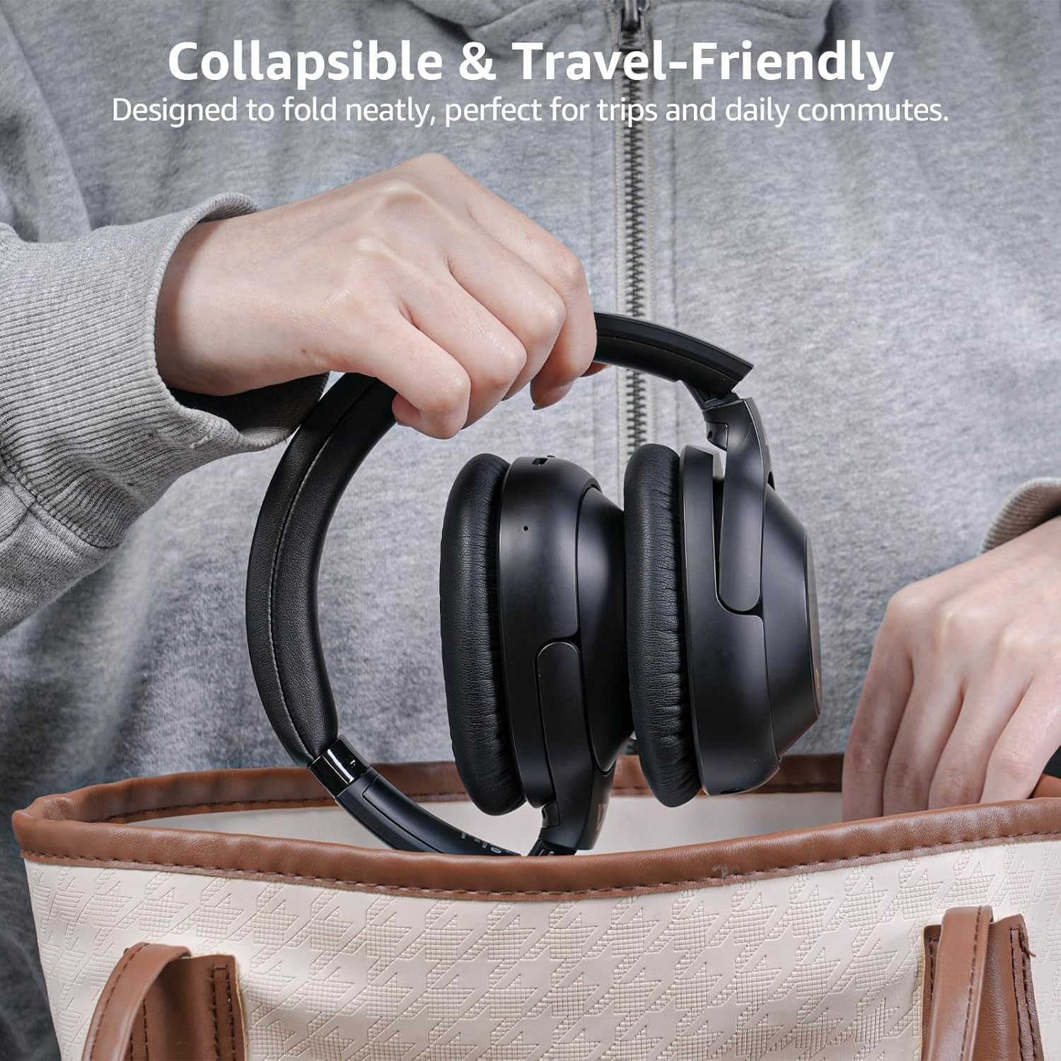 RIIBOX Y7PRO HYBRID ACTIVE NOISE CANCELLING HEADPHONES LDAC HI-RES AUDIO 100H
