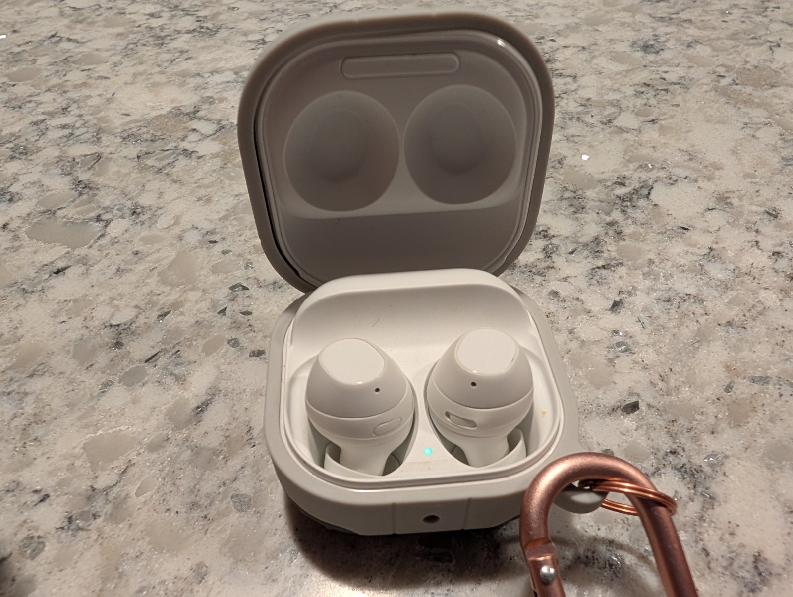 SAMSUNG R400 Galaxy Buds FE Bluetooth Earbuds – Nice In Box + Extras Free Ship