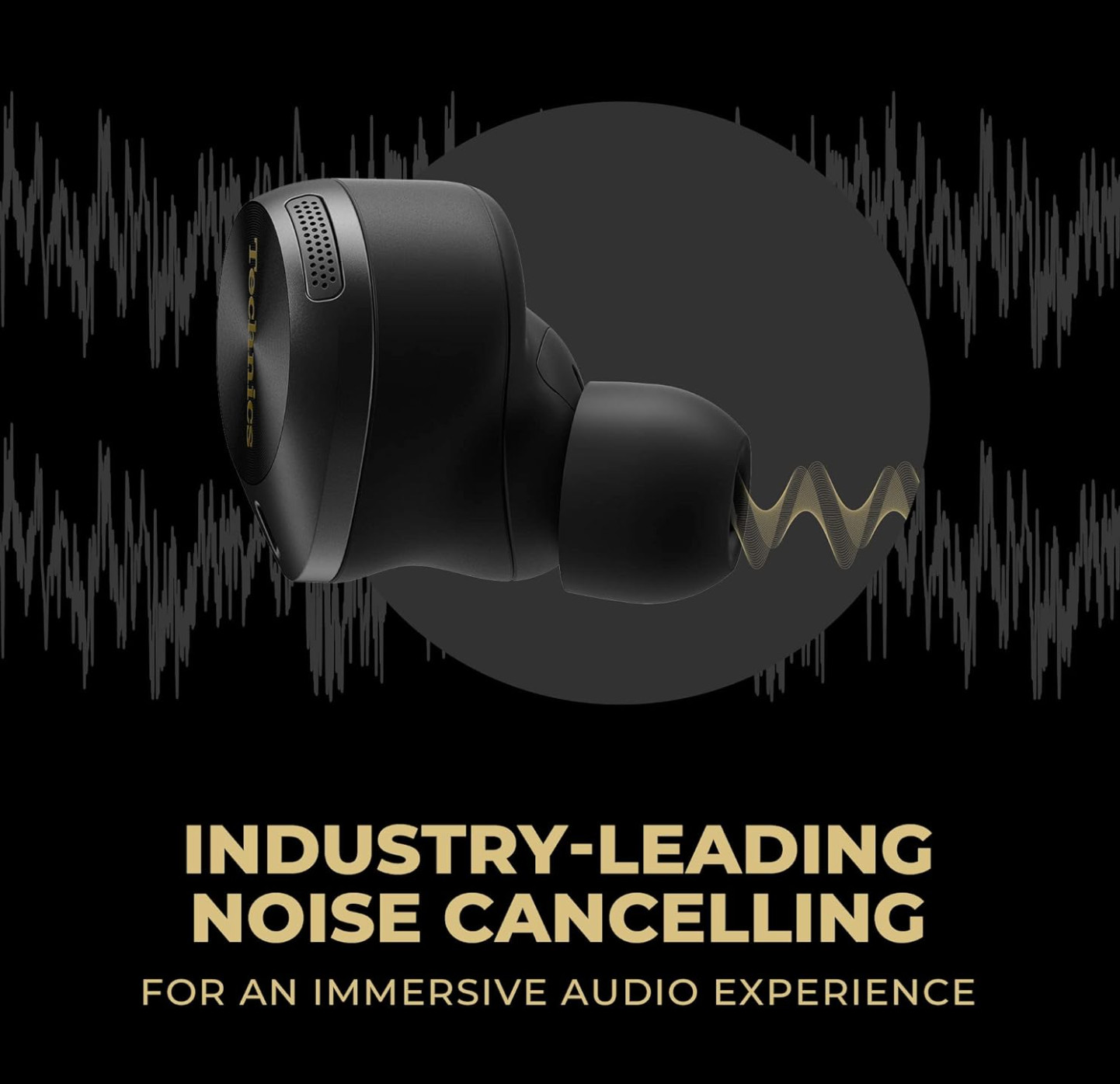 Technics EAH-AZ80 Wireless Earphones – Black -NEW WITH THE BOX, MSRP $249