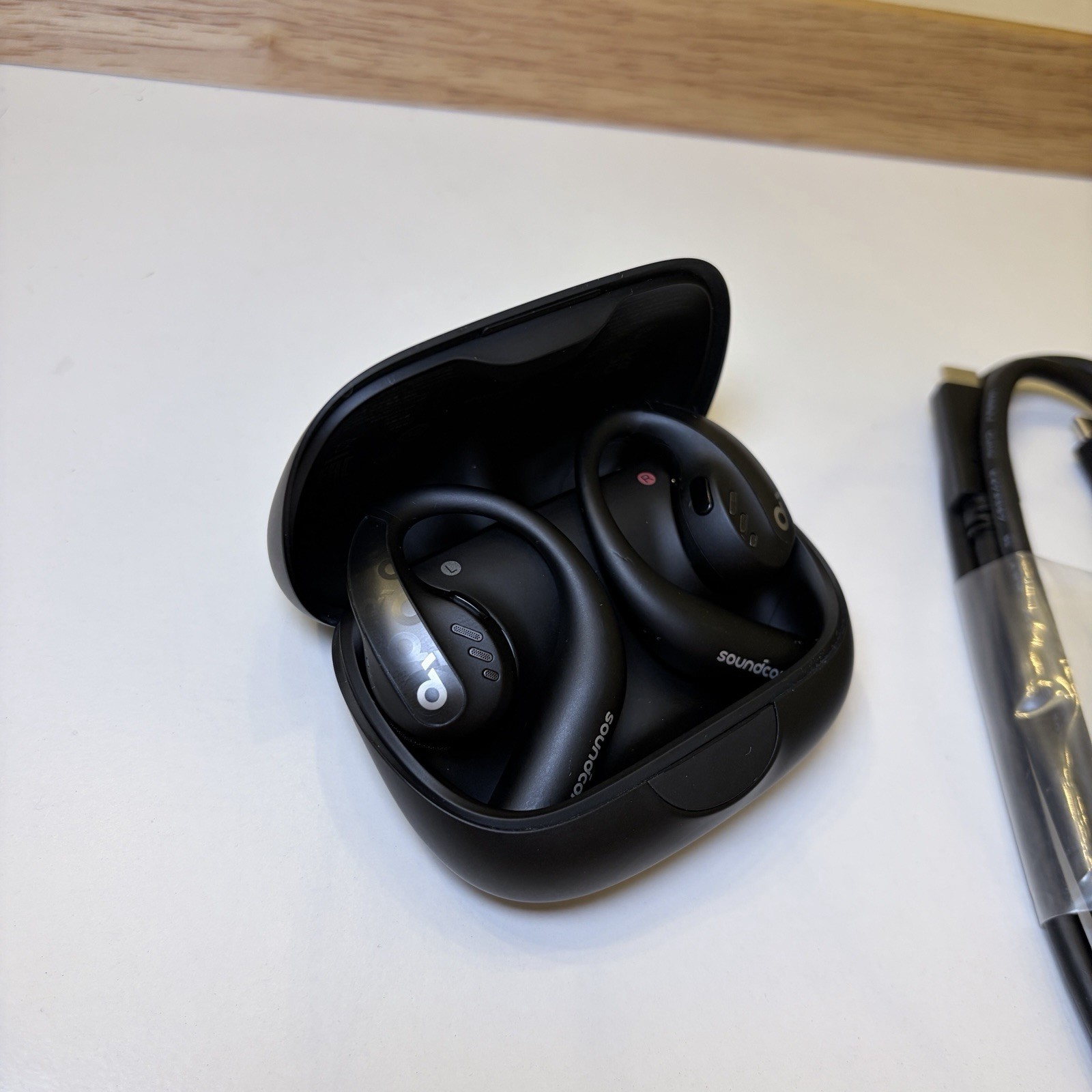 Soundcore AeroFit Pro Open-Ear Headphones Ergonomic Wireless Earbuds| Refurbish