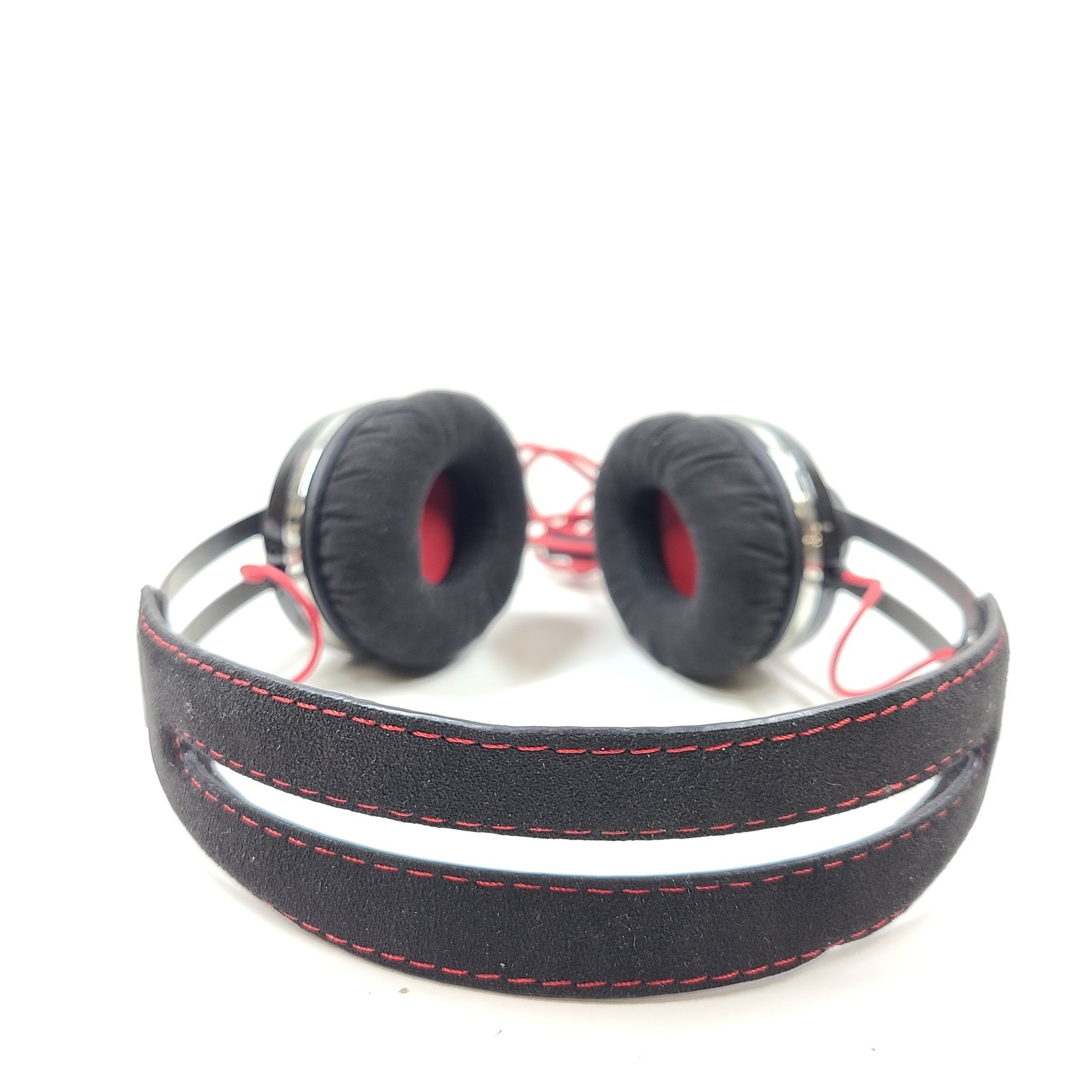 Sennheiser Momentum 1.0 Wired On-Ear Headphones – Black and Red – Grade A
