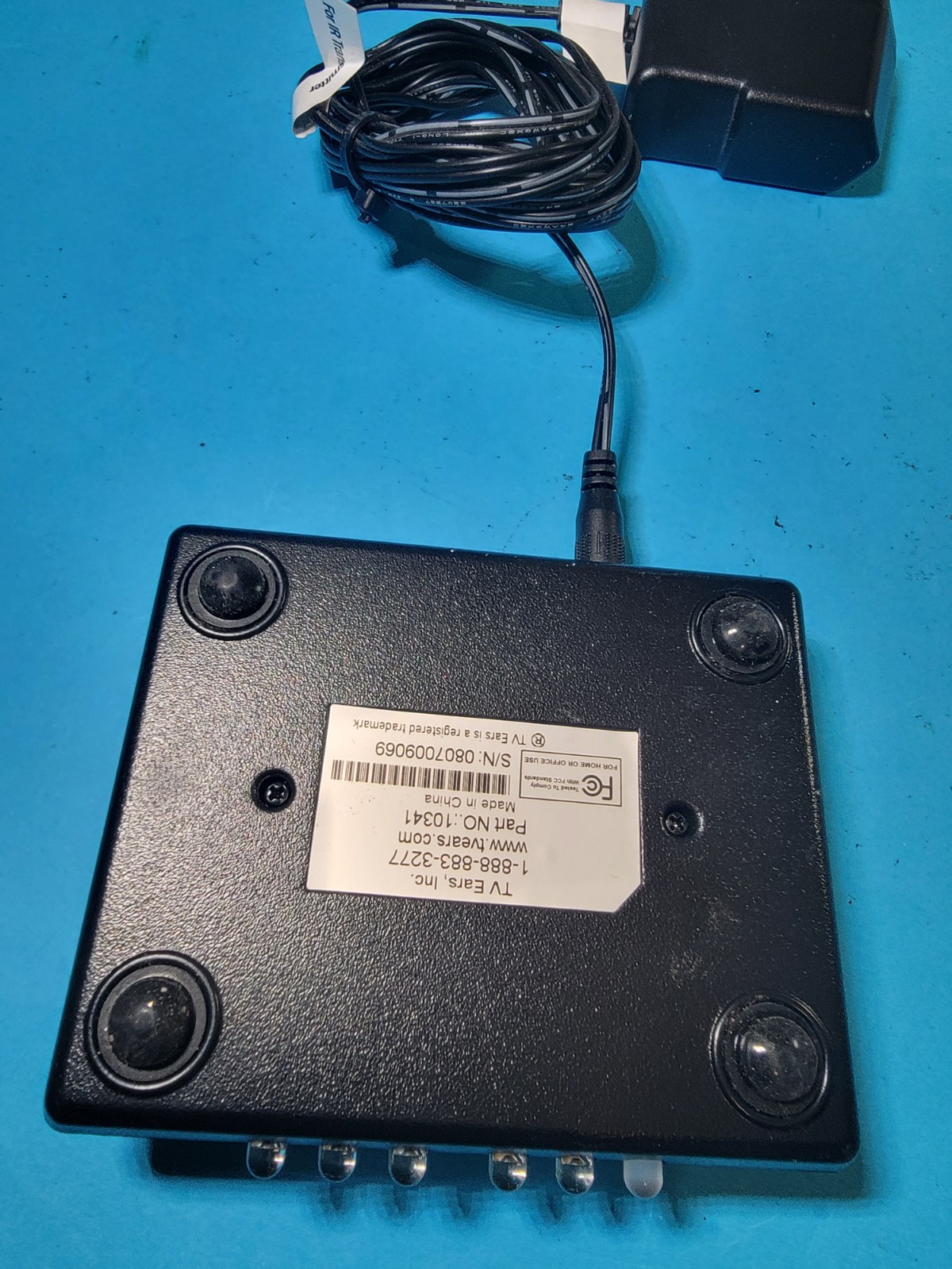 TV Ears Wireless Transmitter Double Cradle 10341 Dock