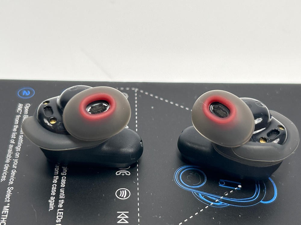 Skullcandy Method 360 ANC Wireless Earbuds Sound by Bose IPX4, True Black