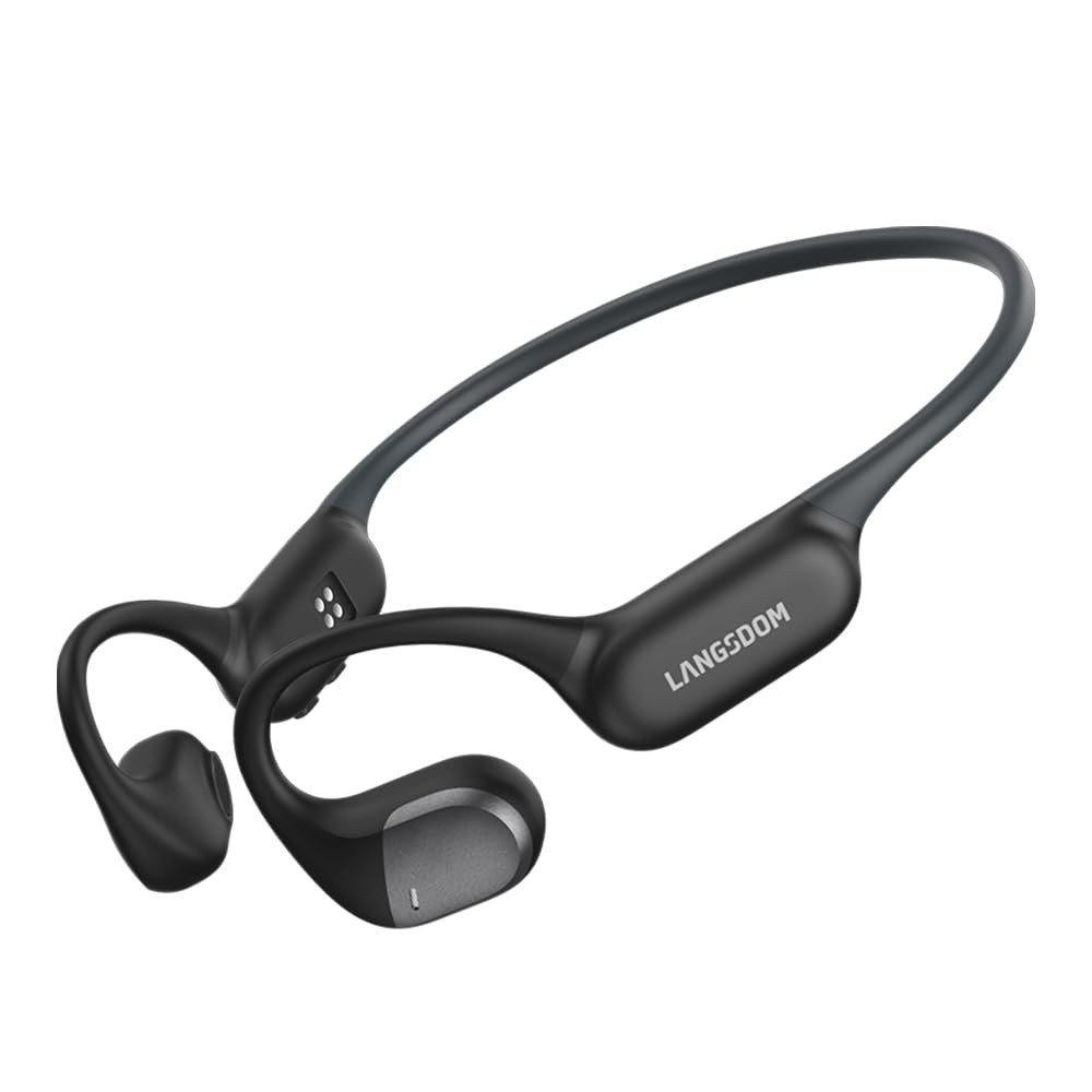 Running Headphones AirWave , Open Ear Lightweight Skin-Friendly Comfort, Supe…