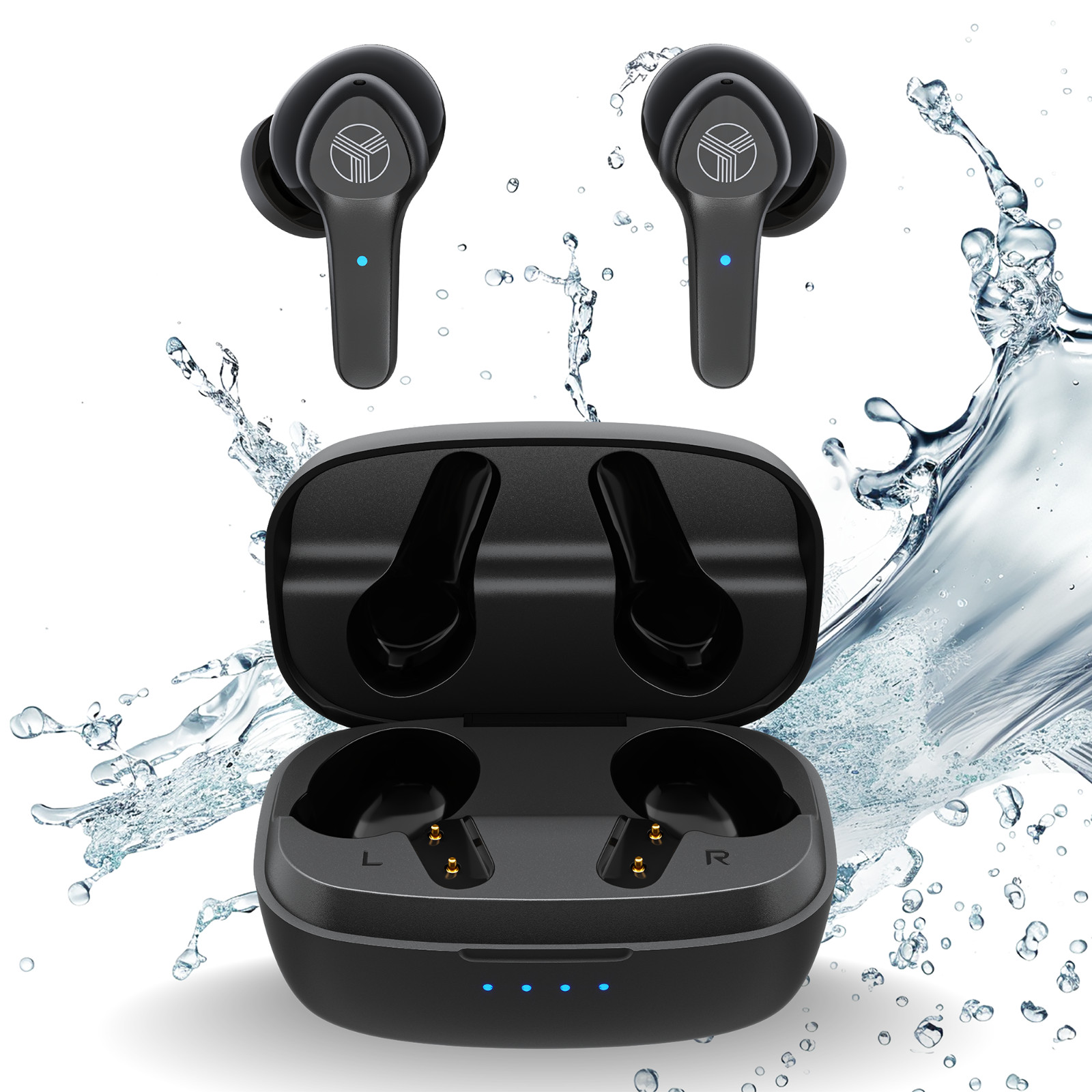 TREBLAB X9 Pro – Wireless earbuds with 6 AI Mics for Calls, 50H Playtime