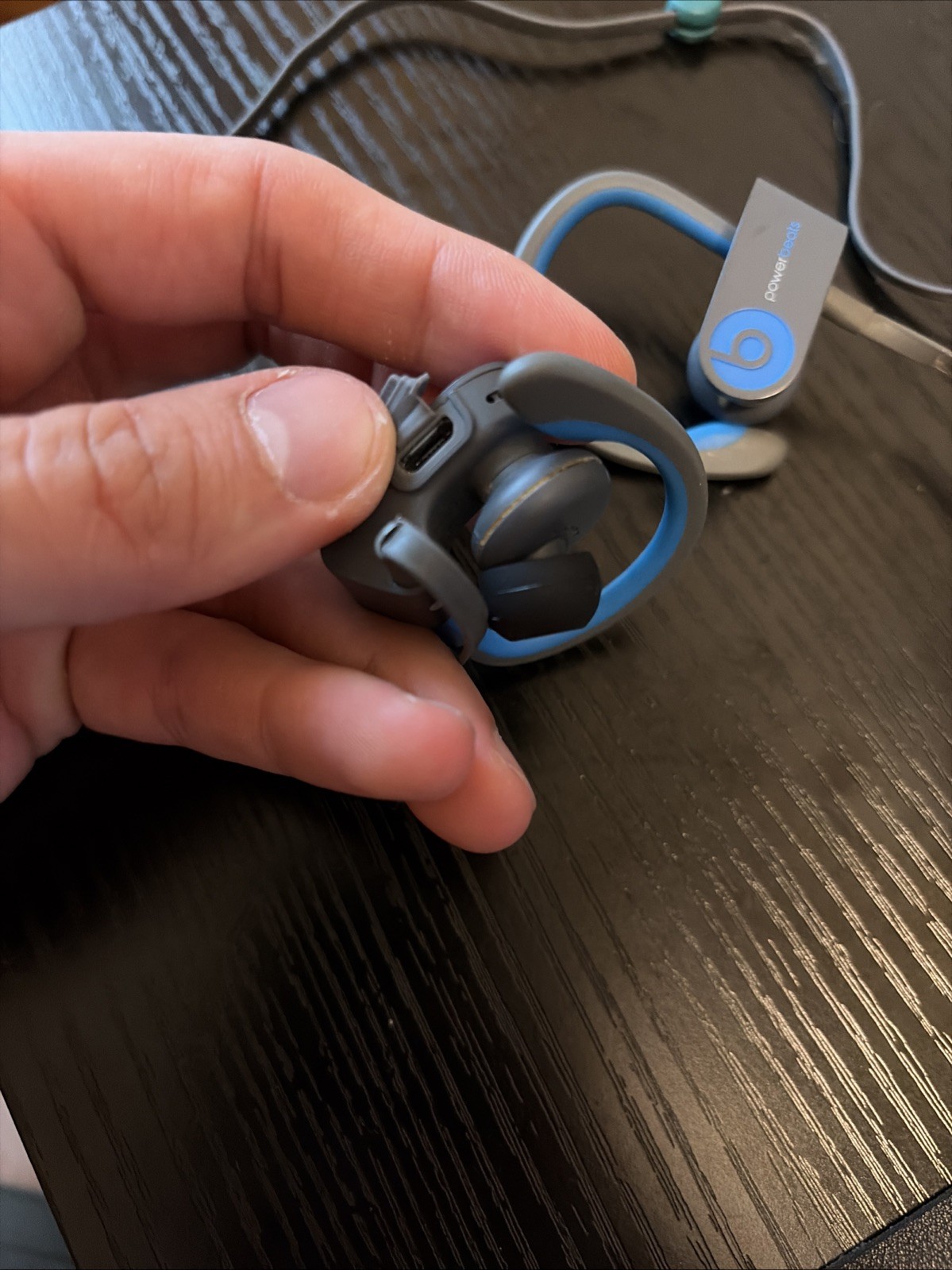 Beats by Dr. Dre Powerbeats3 PowerBeats 3 Wireless In-Ear Headphones Blue/Grey