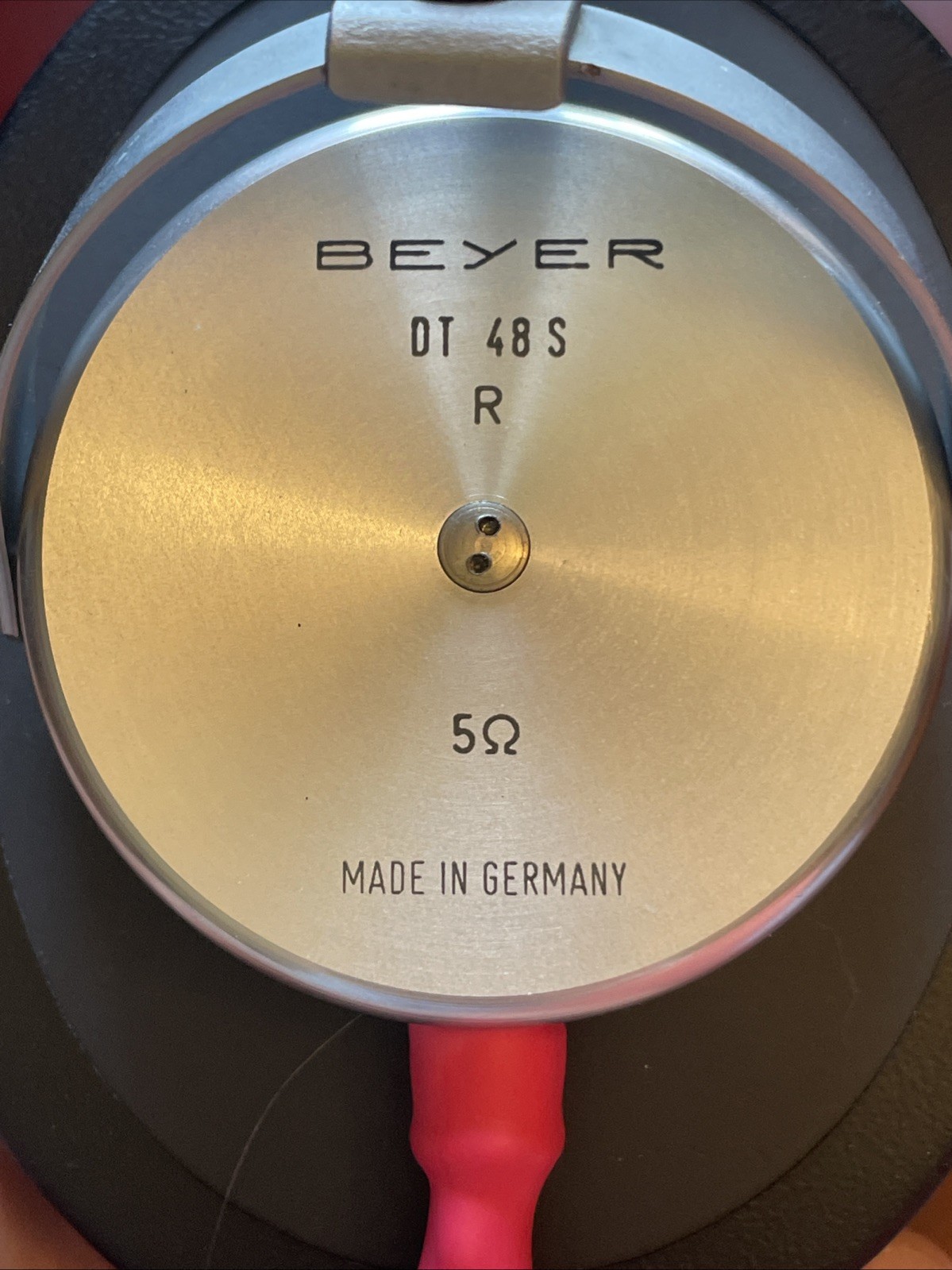 Beyer DT 48-S classic 5ohm, new pads, modded for detachable cables! Beyerdynamic
