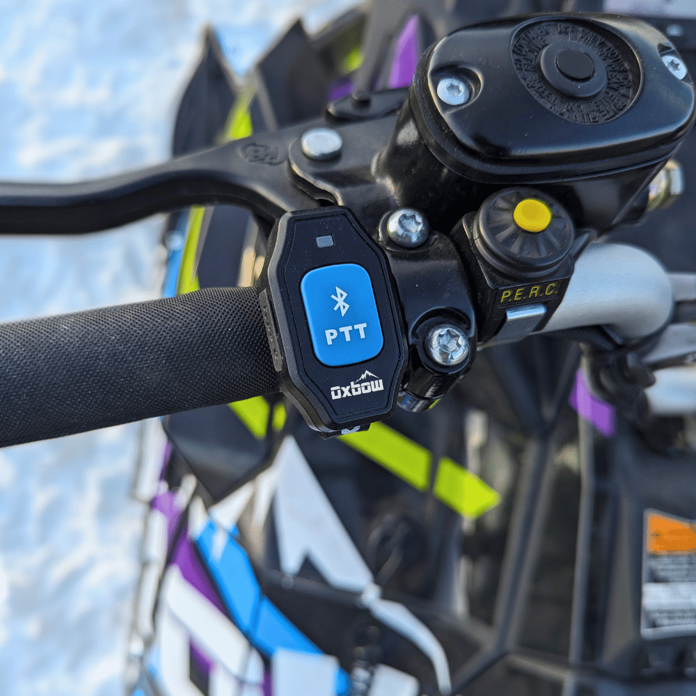 Oxbow Renegade X Handlebar Button, Bluetooth Radio Push To Talk Switch, RD1025