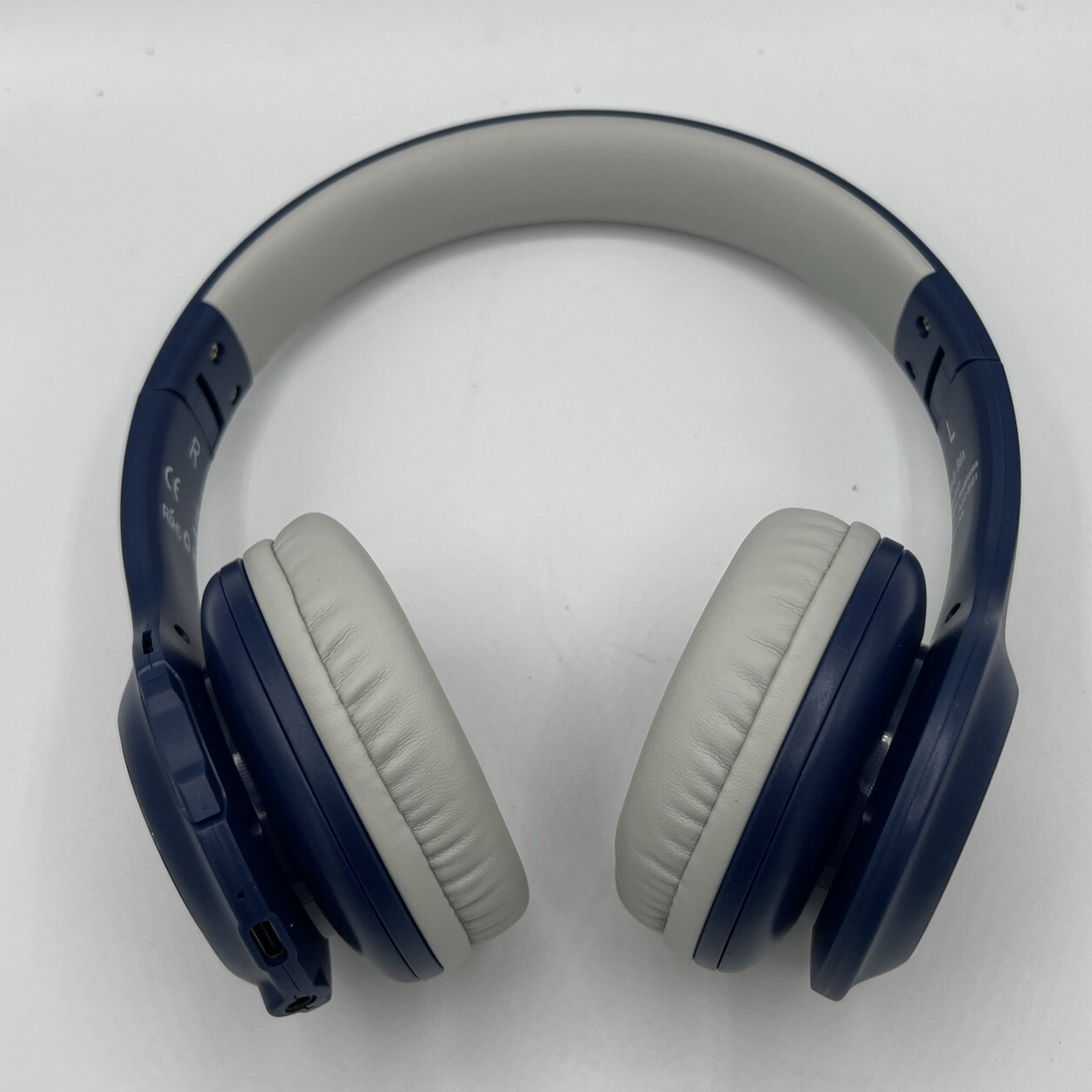 Wireless Kids Headphones By Candy Bila Gray/ Navy Blue New