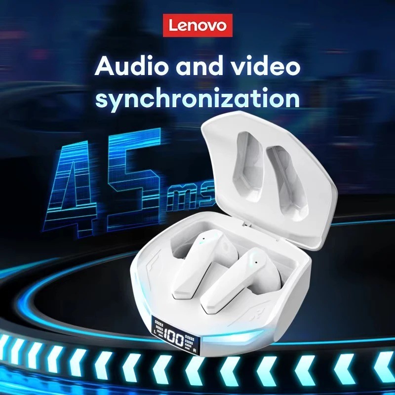 Lenovo XT53 Wireless Upgrade Bluetooth 5.4 Earphones Earbuds LED Digital Display
