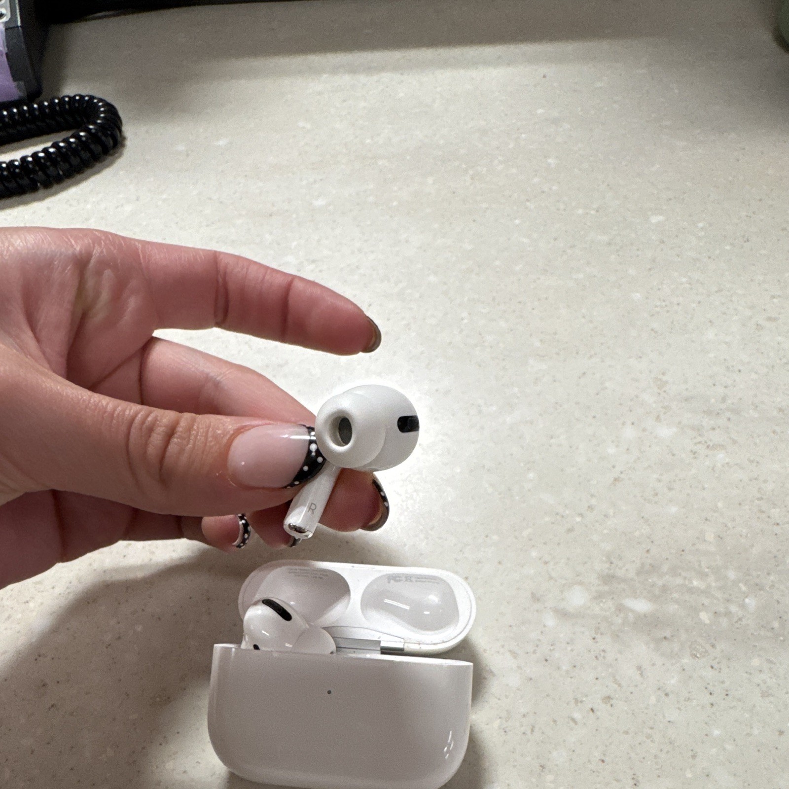 Apple AirPods Pro 2 Wireless Bluetooth In-Ear Earbuds w/ Mic Charging Case White