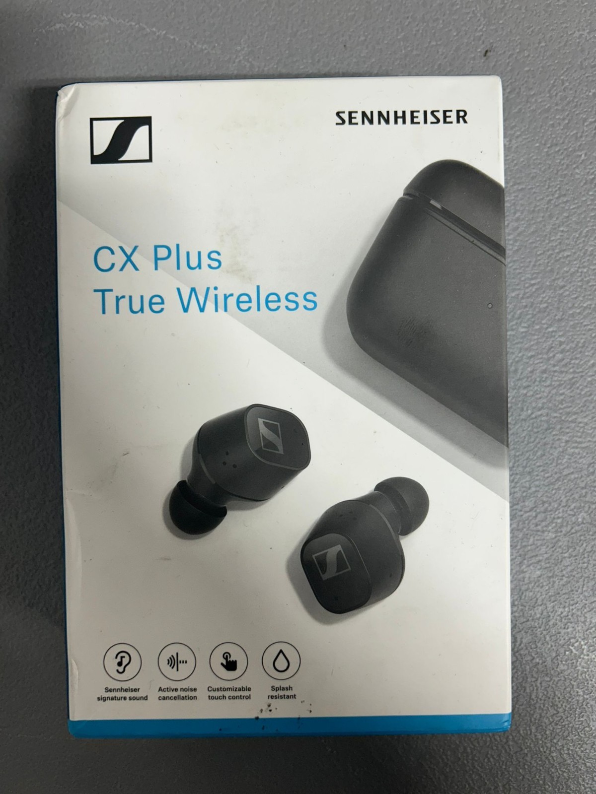 Sennheiser CX Plus True Wireless IN Ear headphones – Black