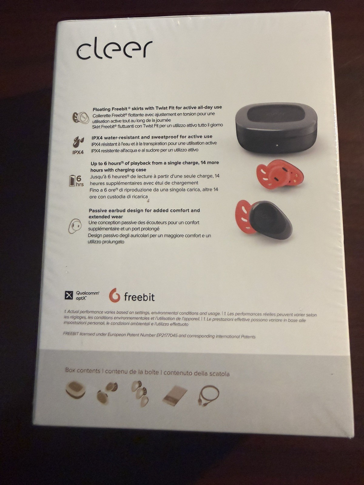 Cleer Goal Wireless Headphones – New in Box – Unopened – Active Use Sport Earbud
