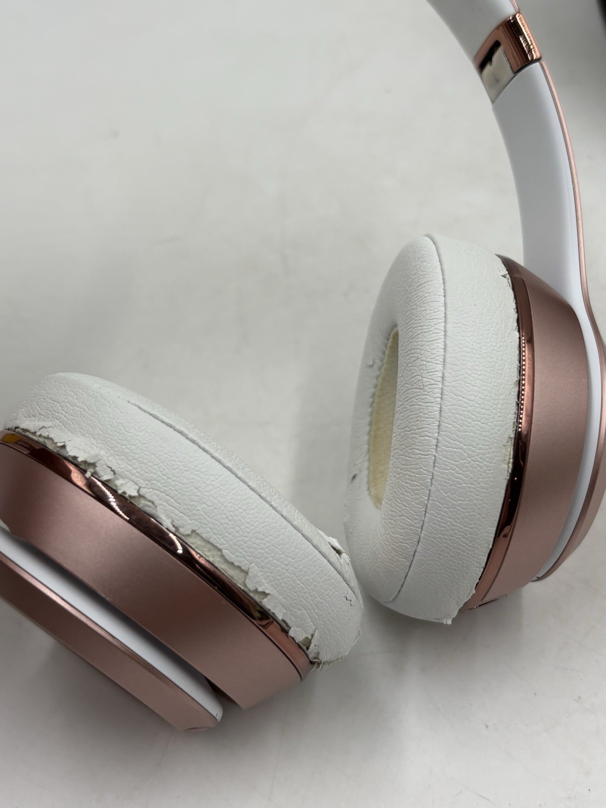 Beats Solo3 Rose Gold On-Ear Headphones Wireless Bluetooth Tested Working *READ*