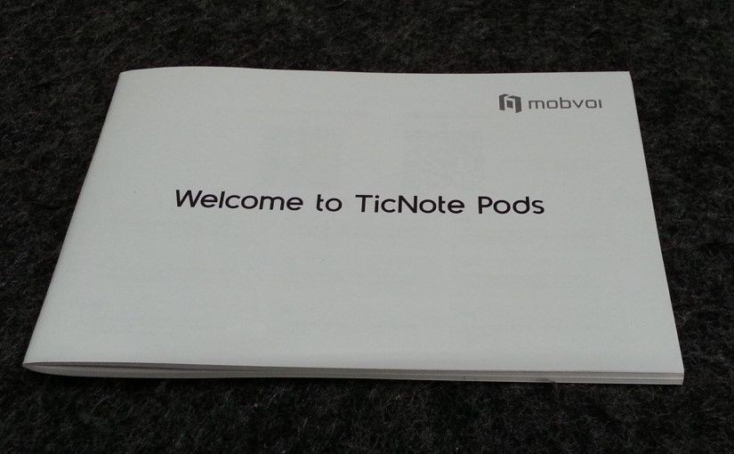 MOBVOI REOW25 TicNote Pods Wireless AI Voice Recording Earphones Pearl White