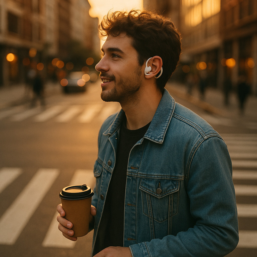FOYCOY C17 True Wireless Sports Headphones Open-Ear Clip
