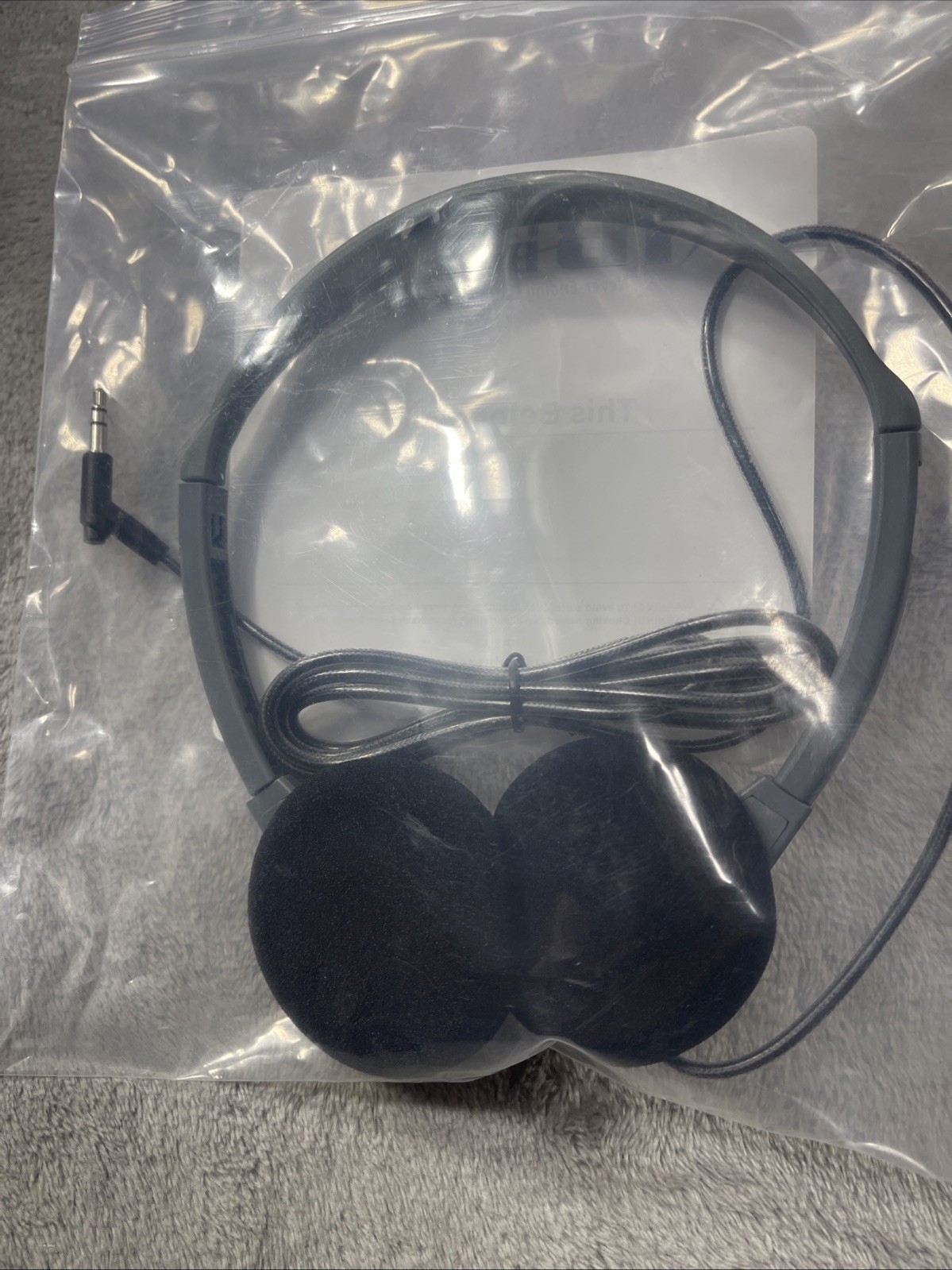New Hamilton Buhl HA2 Schoolmate Personal Mono/Stereo Headphone