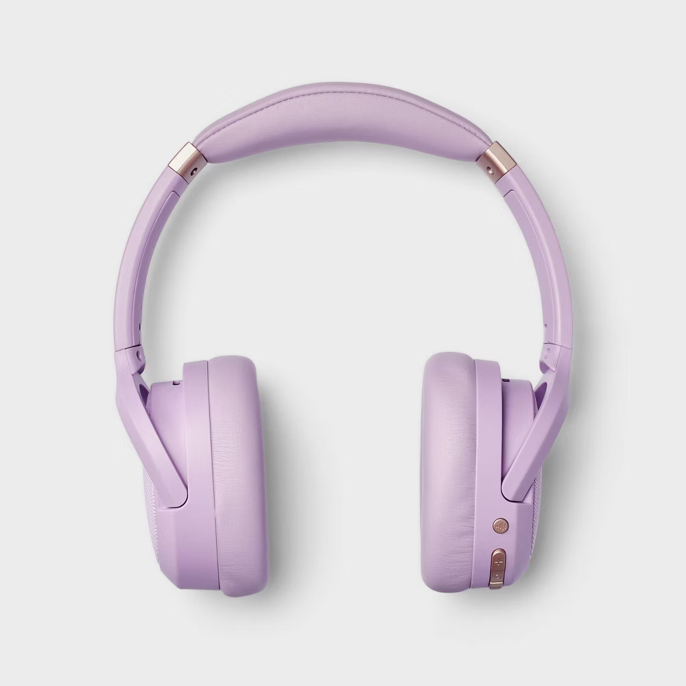 Active Noise Canceling Bluetooth Headphones Over-Ear Wireless Headsets with Mic