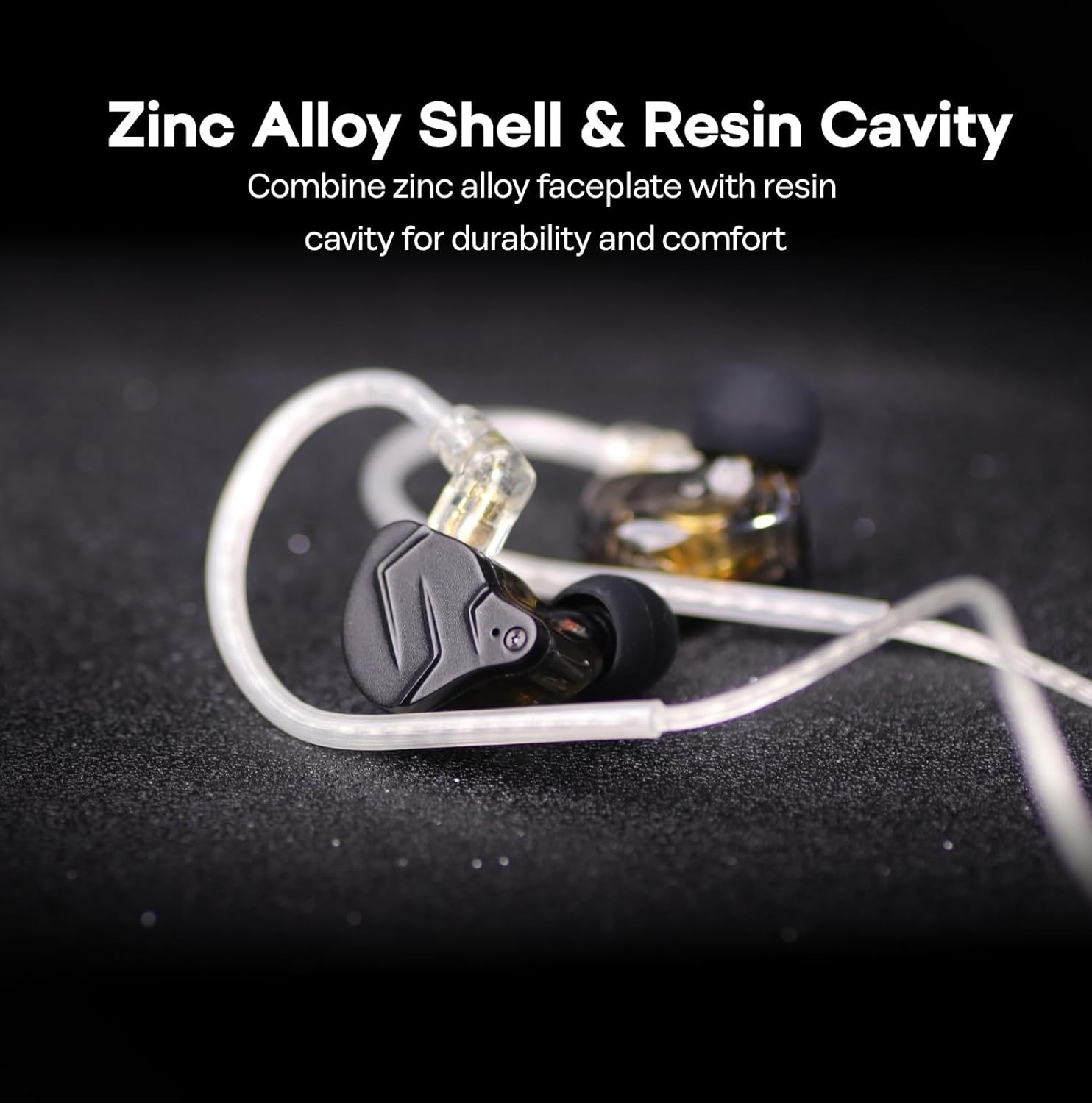 Linsoul KZ ZSN PRO X Dual Driver 1BA+1DD Hybrid Metal Earphones HiFi in-Ear Moni