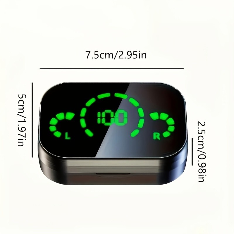HD-Calling Compact Sleek Modern Fast-Charging Wireless In-Ear Translator Earbuds
