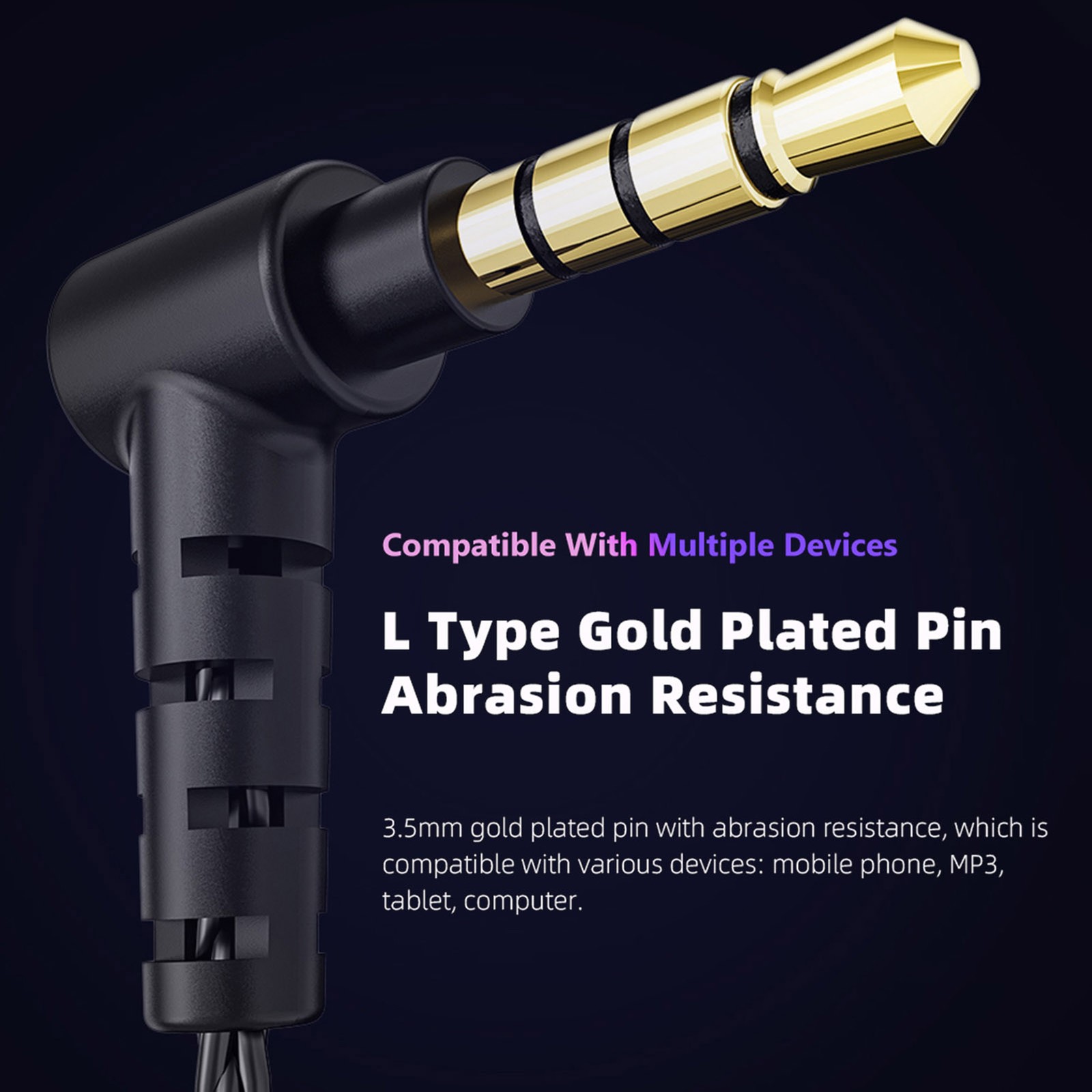 QKZ AK6 Pro 3.5mm Wired Headphones Dynamic Earphone Detachable Headphone CXAJ