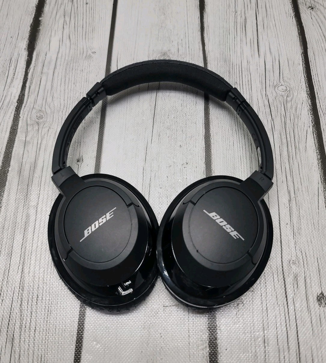 Bose AE2W Soundlink Black Headphones Works No Control Module