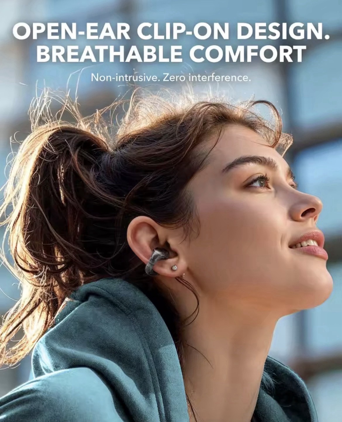 Anker Soundcore C30i Open-Ear Clip-On Wireless Bluetooth Headphones