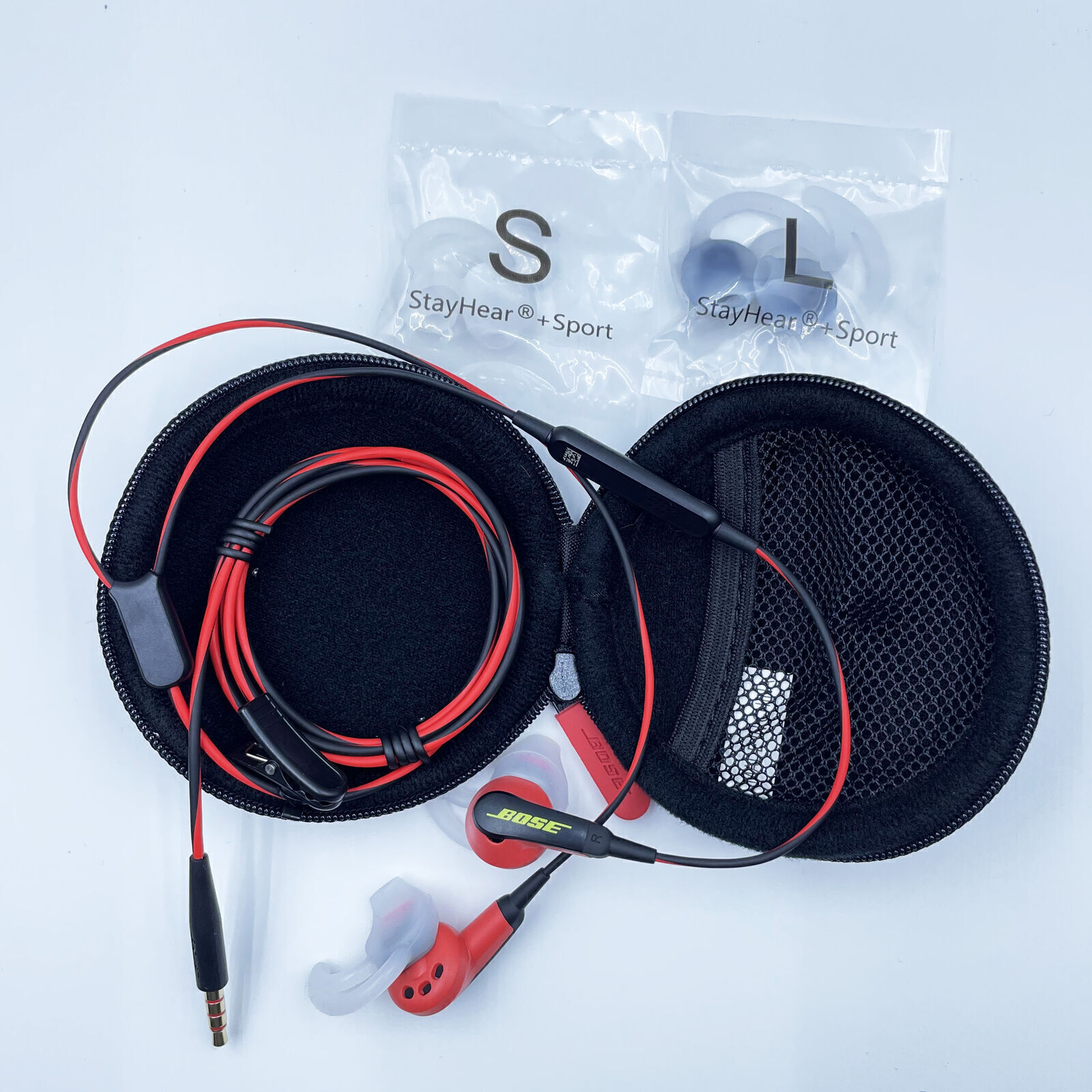 Bose SoundSport Headphone 3.5mm Wired Earbud Earphone Black/Red/Blue/Green/White