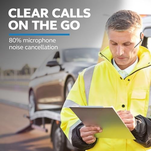 M300‑XT SE Mono Bluetooth Wireless Headset, 80% Noise Cancelling Open‑Ear