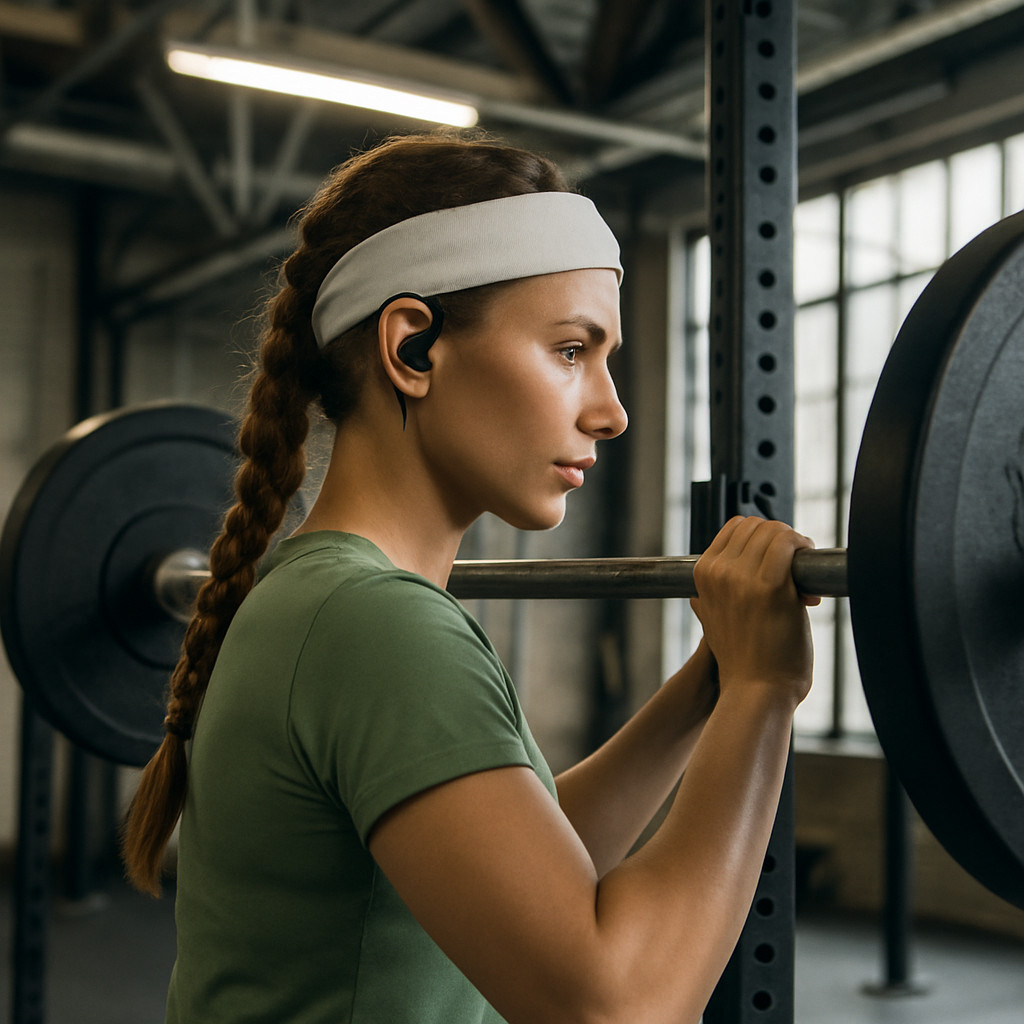 TP01 Over-Ear True Wireless Hi-Fi Sport Earbuds Workout