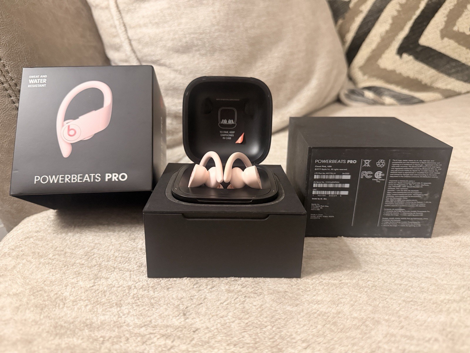Beats by Dr. Dre Powerbeats Pro – Totally Wireless Bluetooth Earbuds Pink