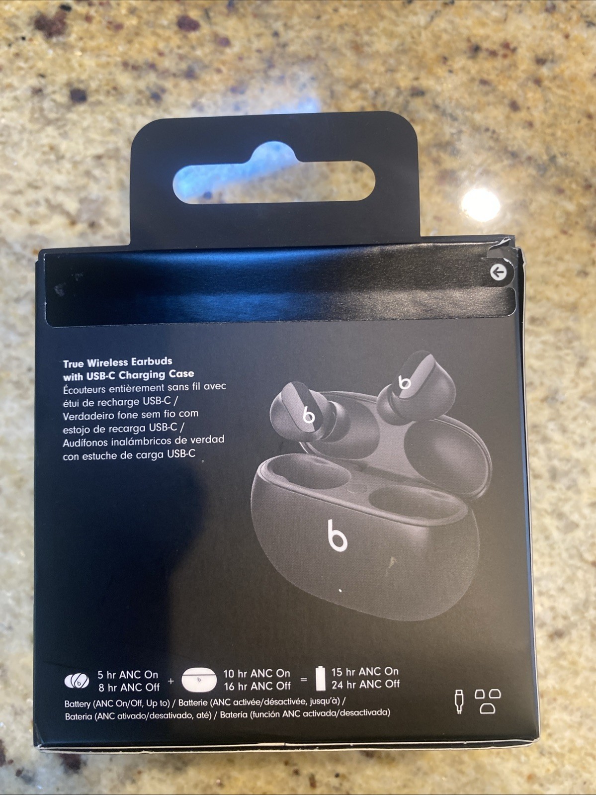 Beats Studio Buds Wireless Noise Cancelling Earbuds black MJ4X3LL/A