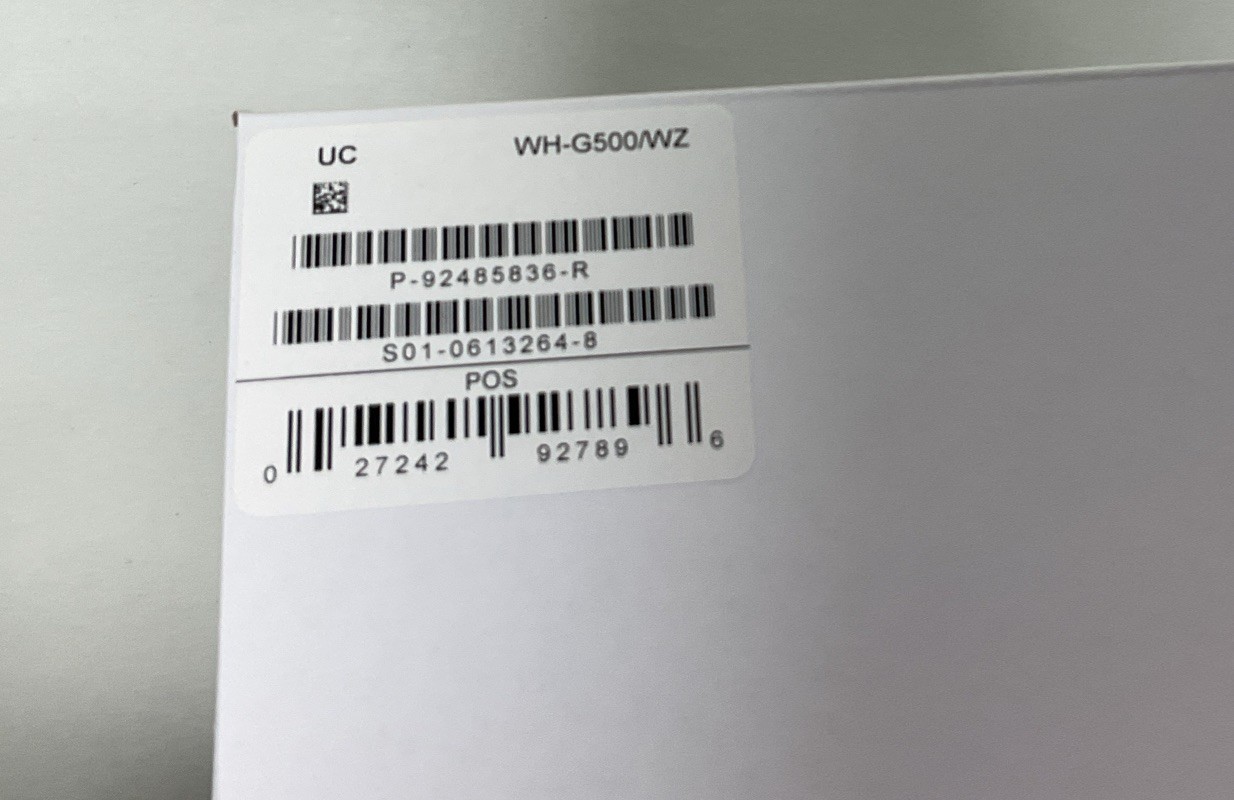 Sony INZONE H5 Wireless Gaming Headset (White) Brand new still in sealed box