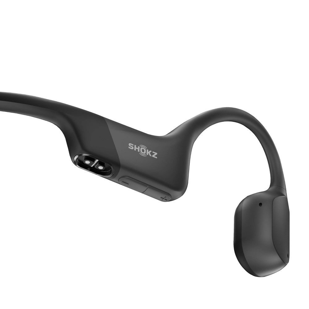 Shokz OpenRun Bluetooth Wireless Headphones – Black: Open-Ear,